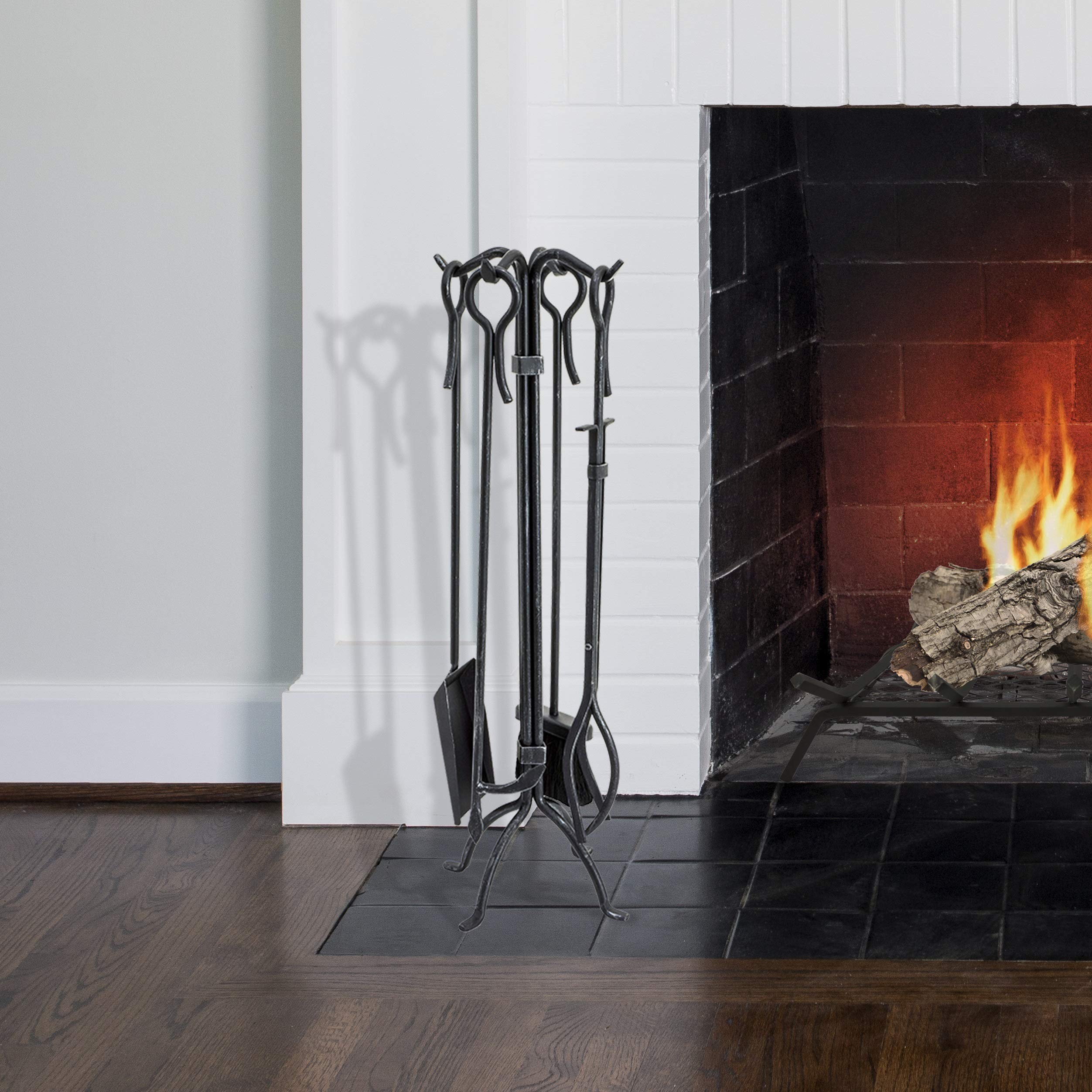 Selene Pleasant Hearth FA104TLA 5 Pc. Fireplace Tool Set