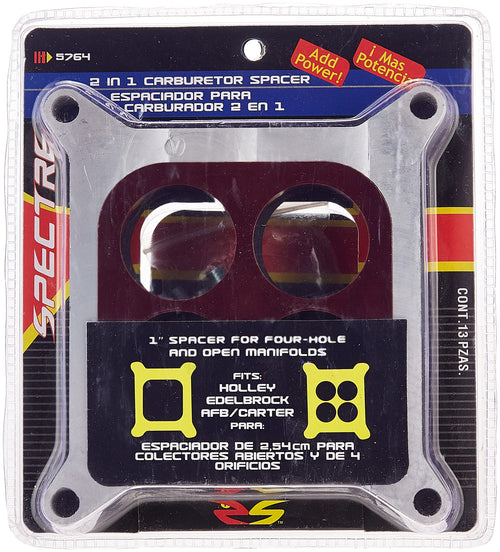 Universal Spectre Performance 5764 4-Hole/Open Carburetor Spacer