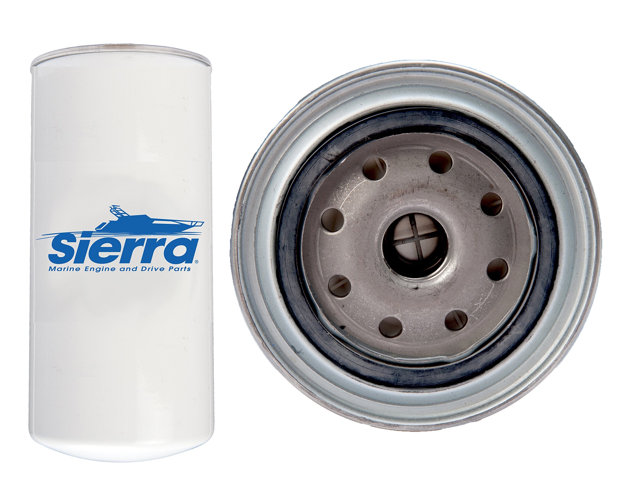 Sierra Bypass Diesel Oil Filter 18-0036 - Volvo 3582733, white