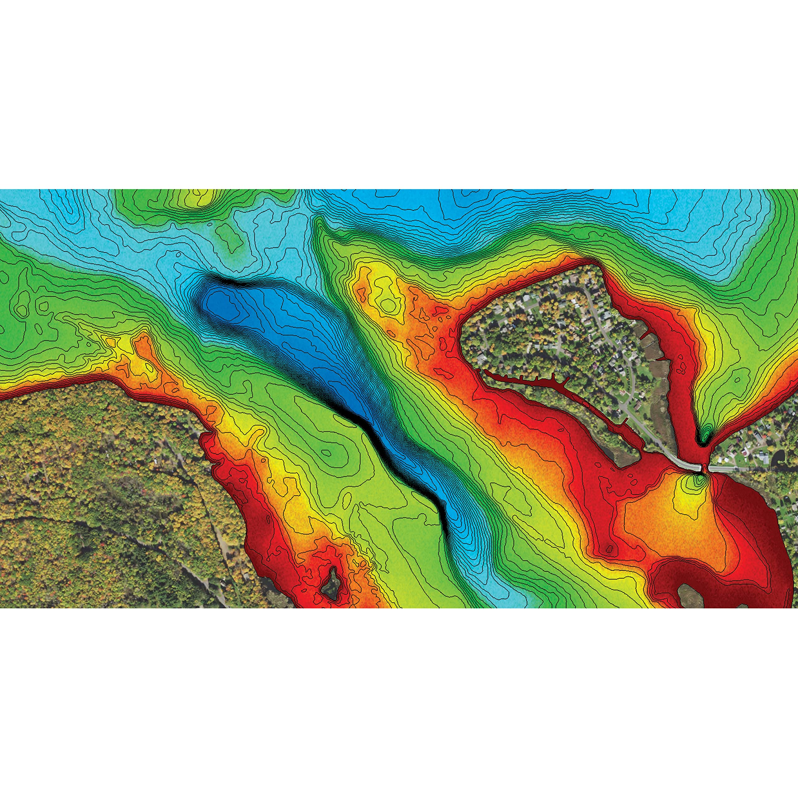 LakeMaster Premium Humminbird Minnesota V1 Map SD Card for Fish Finders