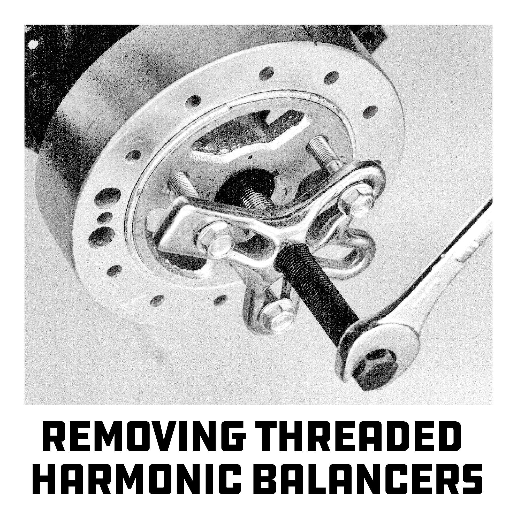 Powerbuilt Harmonic Balancer and Installer Pulley Tool Kit, 33 Piece, Crankshaft Pulley, Remove and Install, Storage Case - 648616, Black