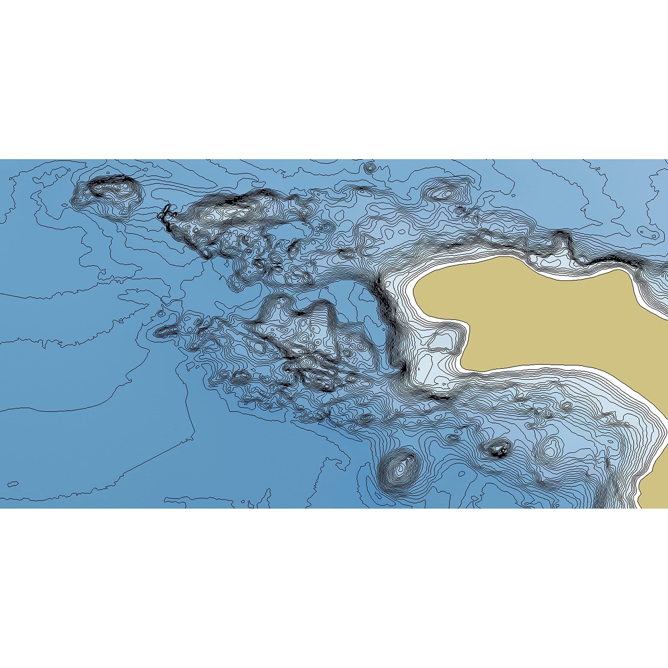 LakeMaster Humminbird Western States V1 Map SD Card for Fish Finders