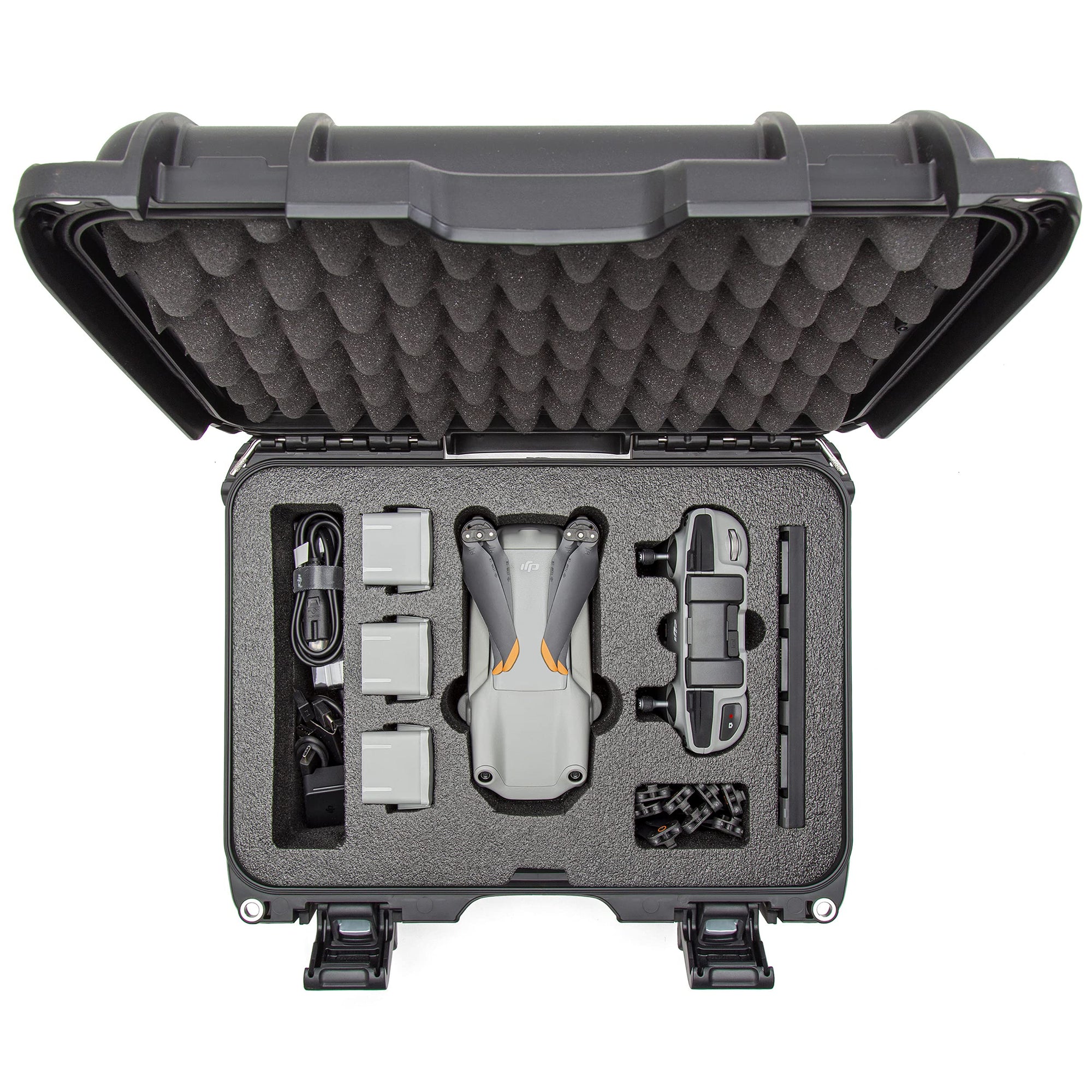 Nanuk Hard Case Waterproof with Foam Insert for DJI Air 2S Fly More Combo - Black 915-MAVIA2S1