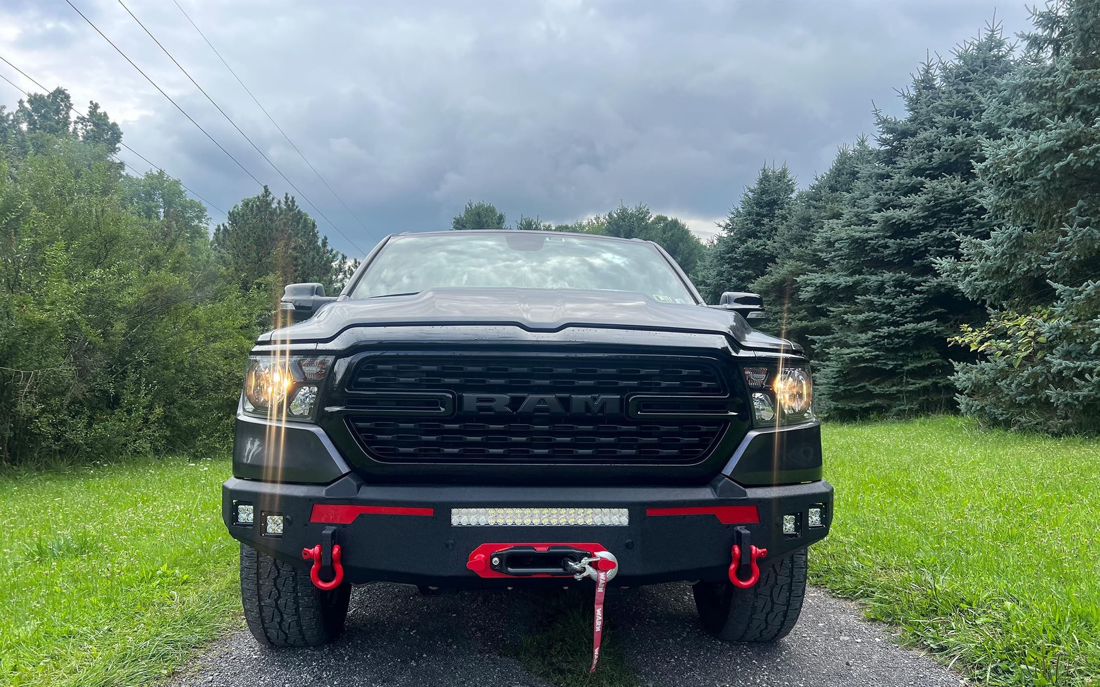 Ram 1500 Winch Mount Fishbone Offroad FB22401