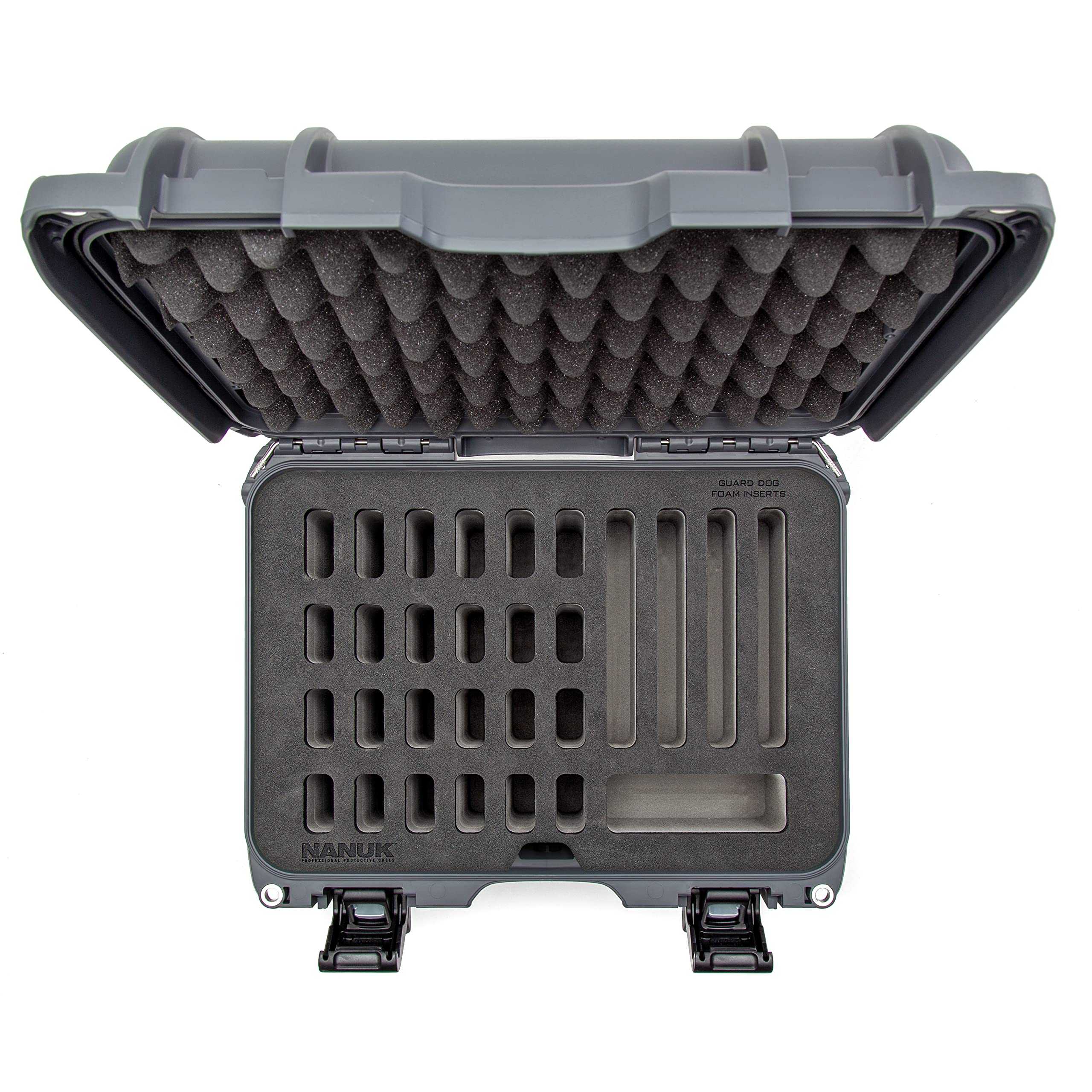Graphite Nanuk Case w/Foam Insert for 28 Knives 915-28KNI7