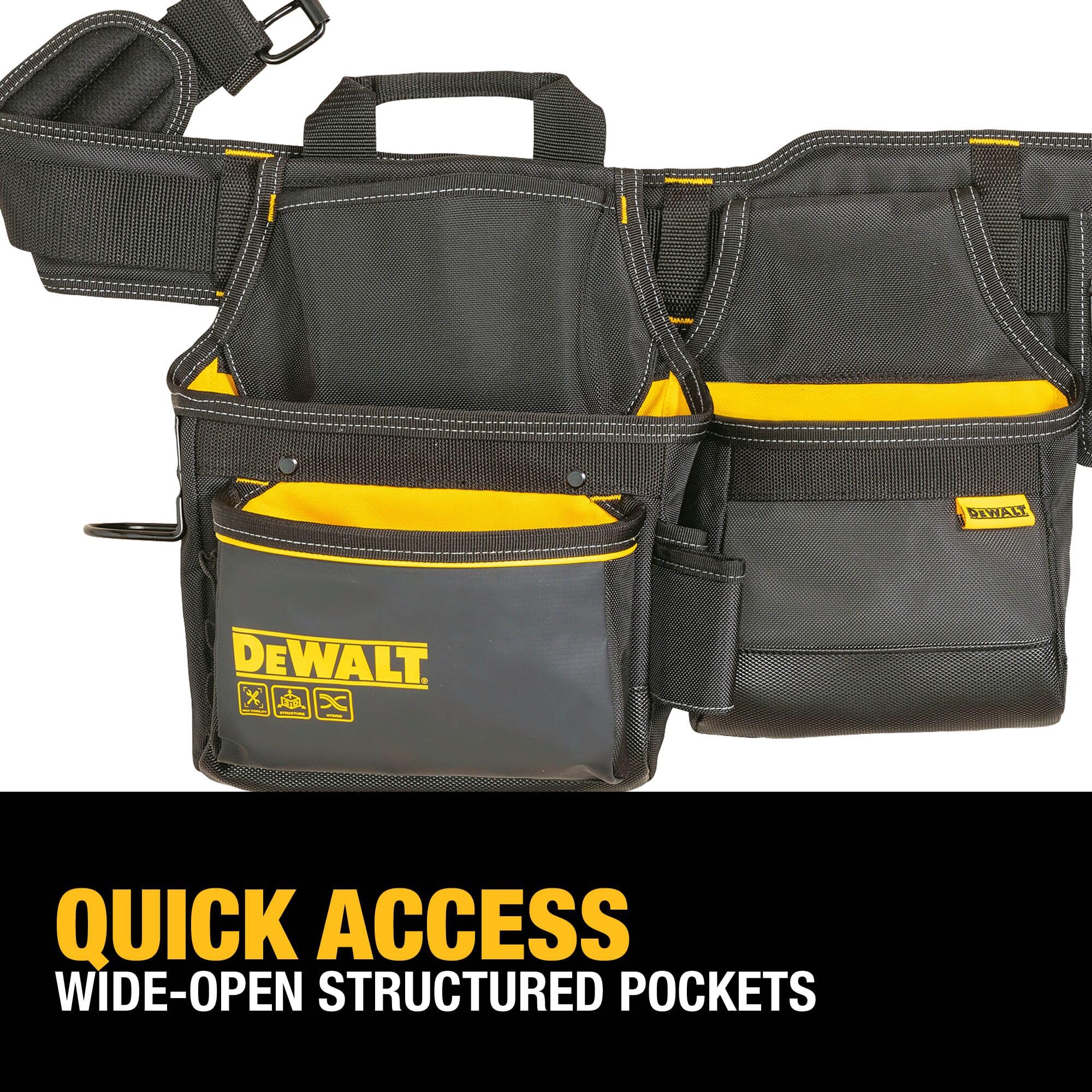 DEWALT 26 Pocket Tool Belt, Durable Professional Belt (DWST540601)