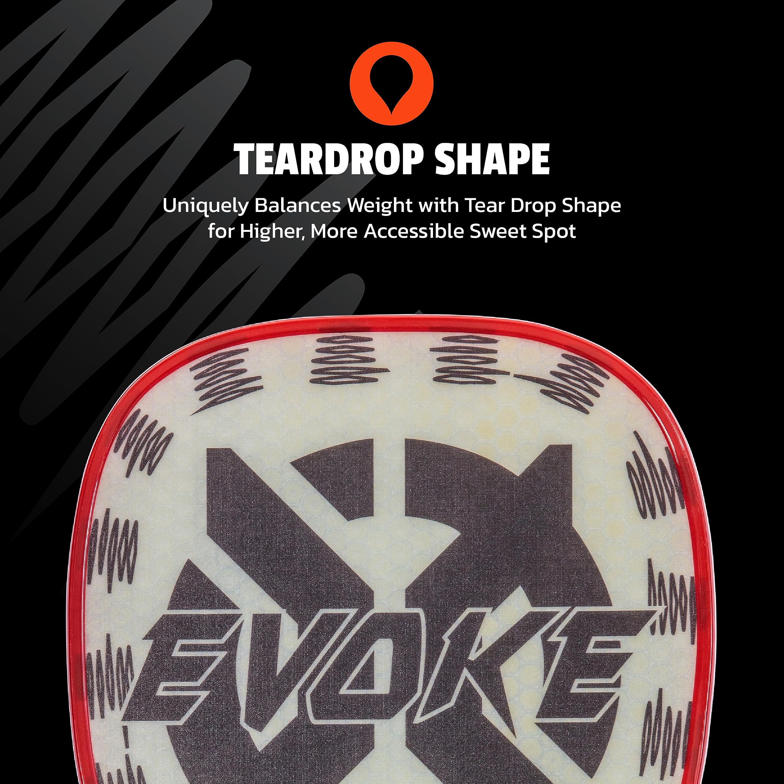 Onix Evoke XL Pickleball Paddles - Tear Drop, React, Inferno, Voyager, Summit