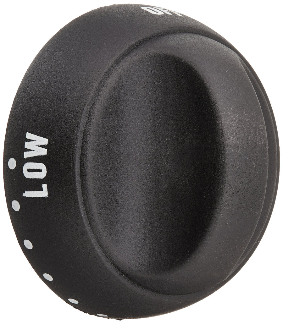 140230 Suburban Stove Control Knob for Cooktop Burners - Black