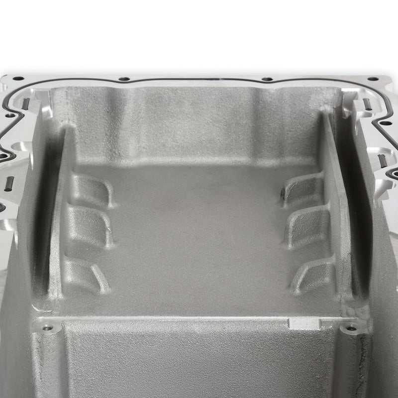 302-64 Holley Gen III Hemi Engine Swap Oil Pan - Mid Sump - Hellcat - Natural
