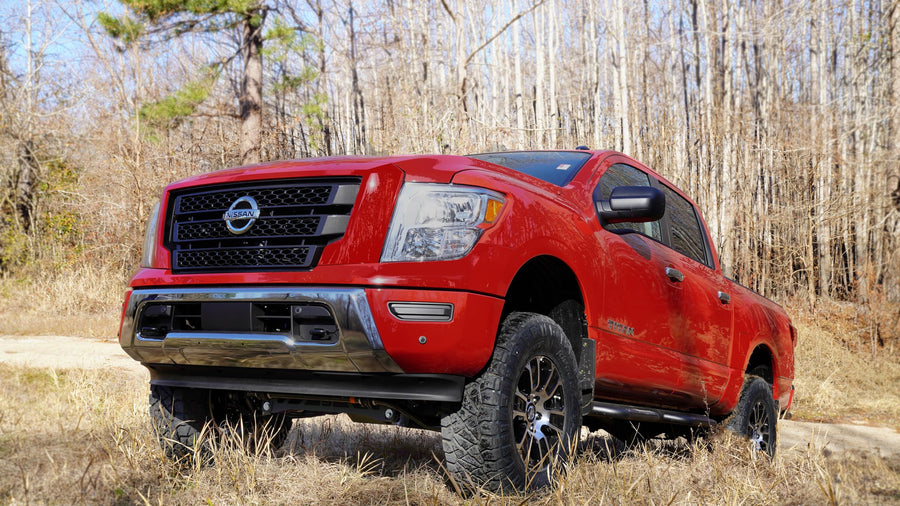 6" Lift Kit SUPERLIFT SUSPENSION for Nissan Titan | Complete Lift Kit with Strut Spacers & Rear Shadow Series Shocks | K961 | Fits 2017-2024 Nissan Titan 4WD (Does Not Fit XD Models)