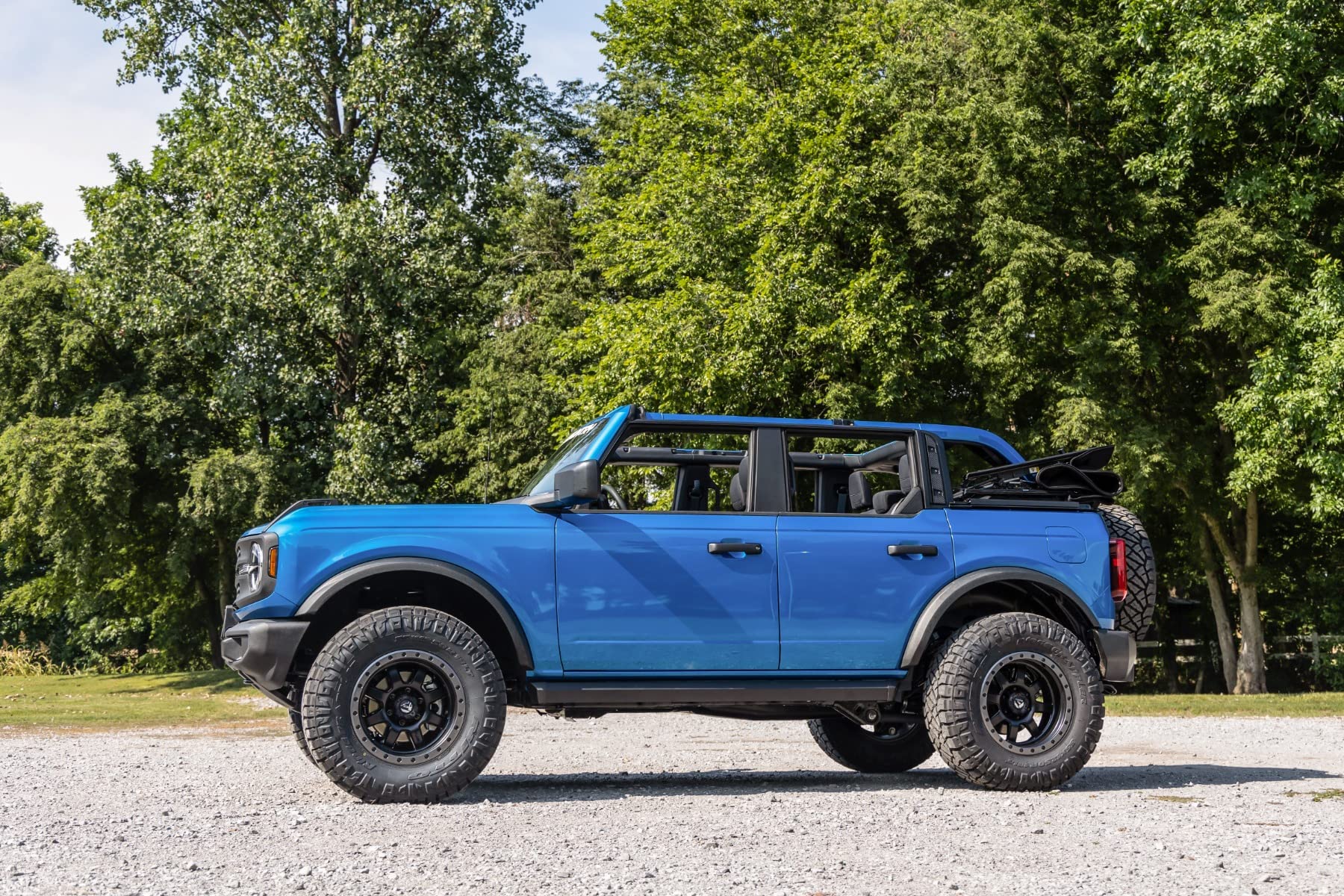 Rough Country N3 Loaded Struts for Ford Bronco (2021-2025) 2" Lift - Pre-Loaded Coil Strut, Set of 2, Bolt-On Install