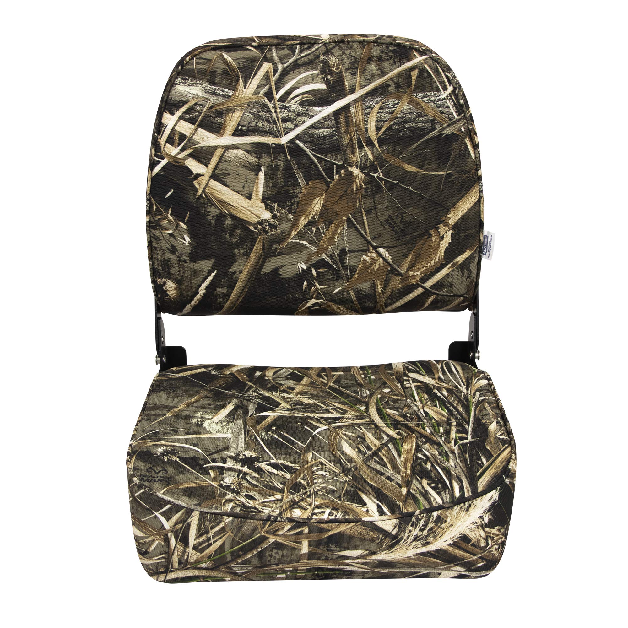 Camo Low Back Boat Seat Wise 8WD618PLS-733, Realtree MAX Camo