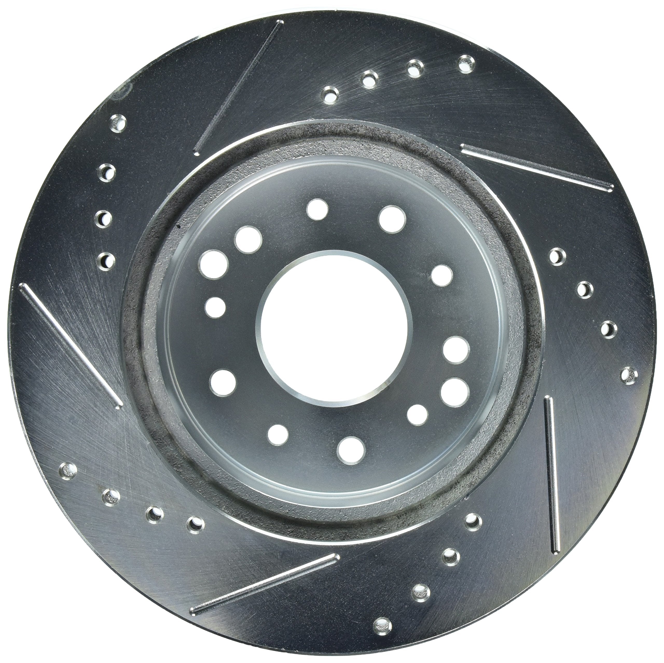 Power Stop AR8207XPR Evolution Rear Drilled & Slotted Rotor Pair For Chevrolet Camaro 1969/Chevrolet Camaro 1969, Chevrolet Corvette 1963-1982 [Model Specific]