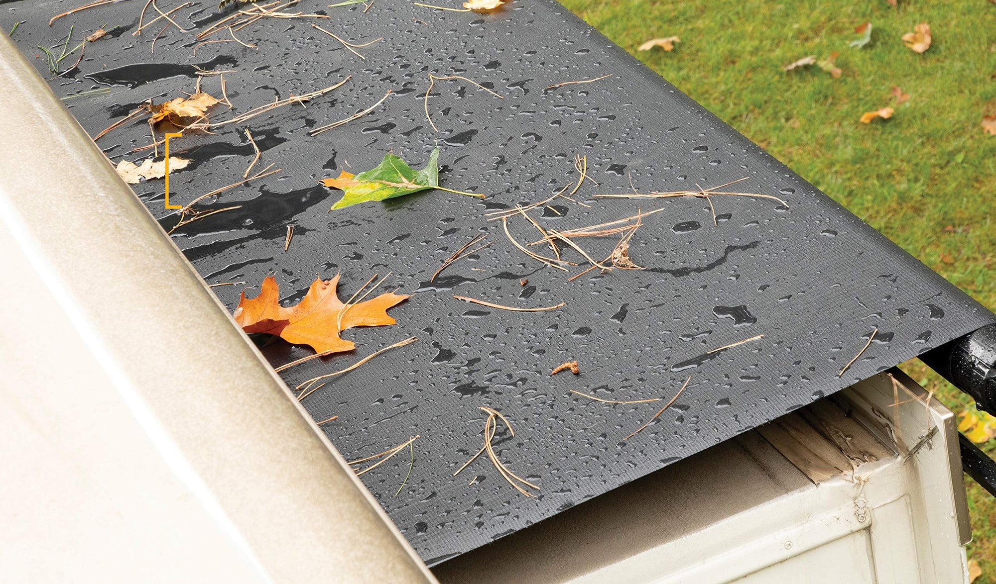 Black Solera Slide Topper Awning - 15'6" (15'1" Fabric)