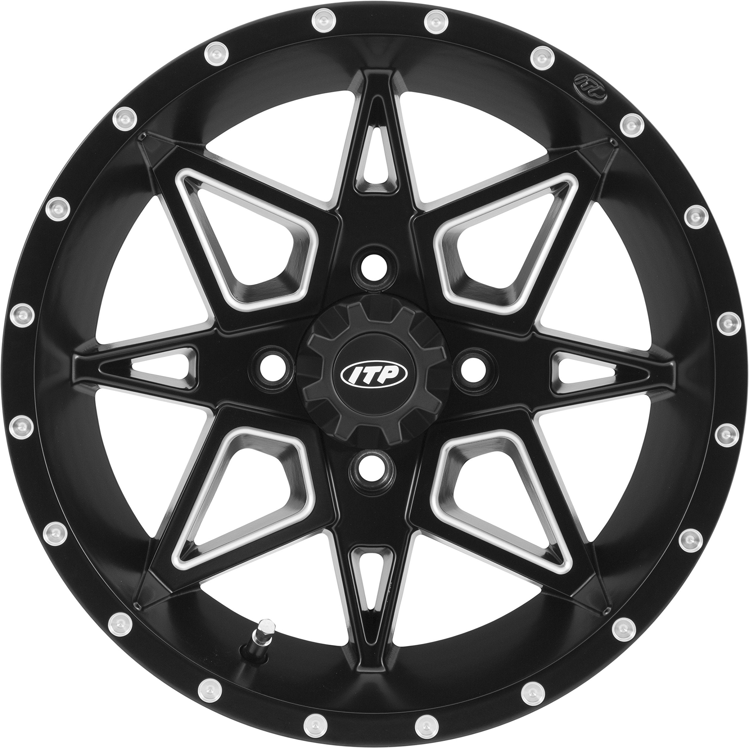 Tornado ITP Wheel with Milled Finish (14x7/4x4.33, 5mm Offset)