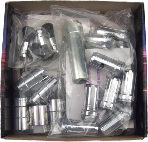 Chrome SplineDrive Wheel Installation Kit McGard (M14 x 1.5 Thread Size) - for 5 Lug Wheels