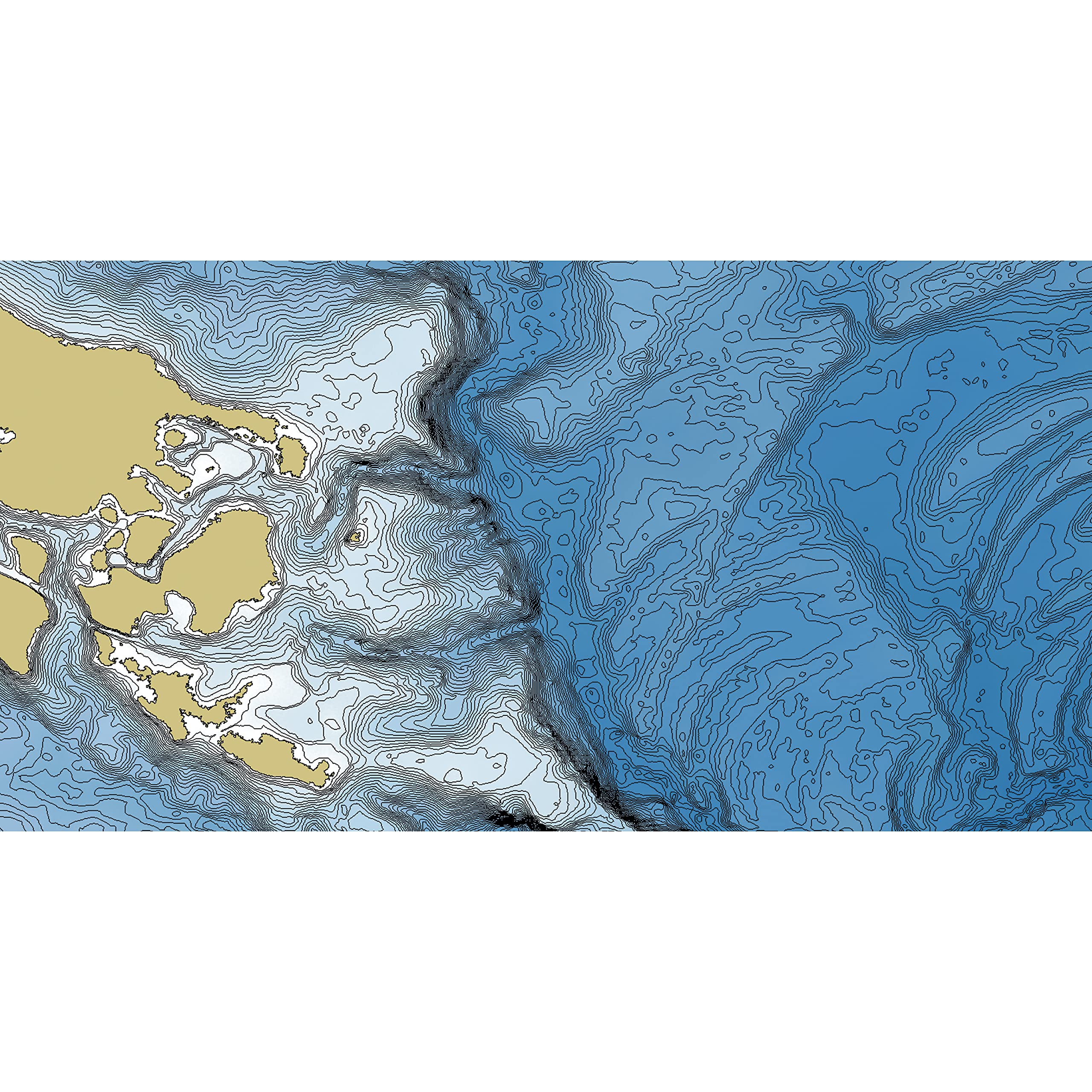 LakeMaster Humminbird Midsouth States V1 Map SD Card for Fish Finders