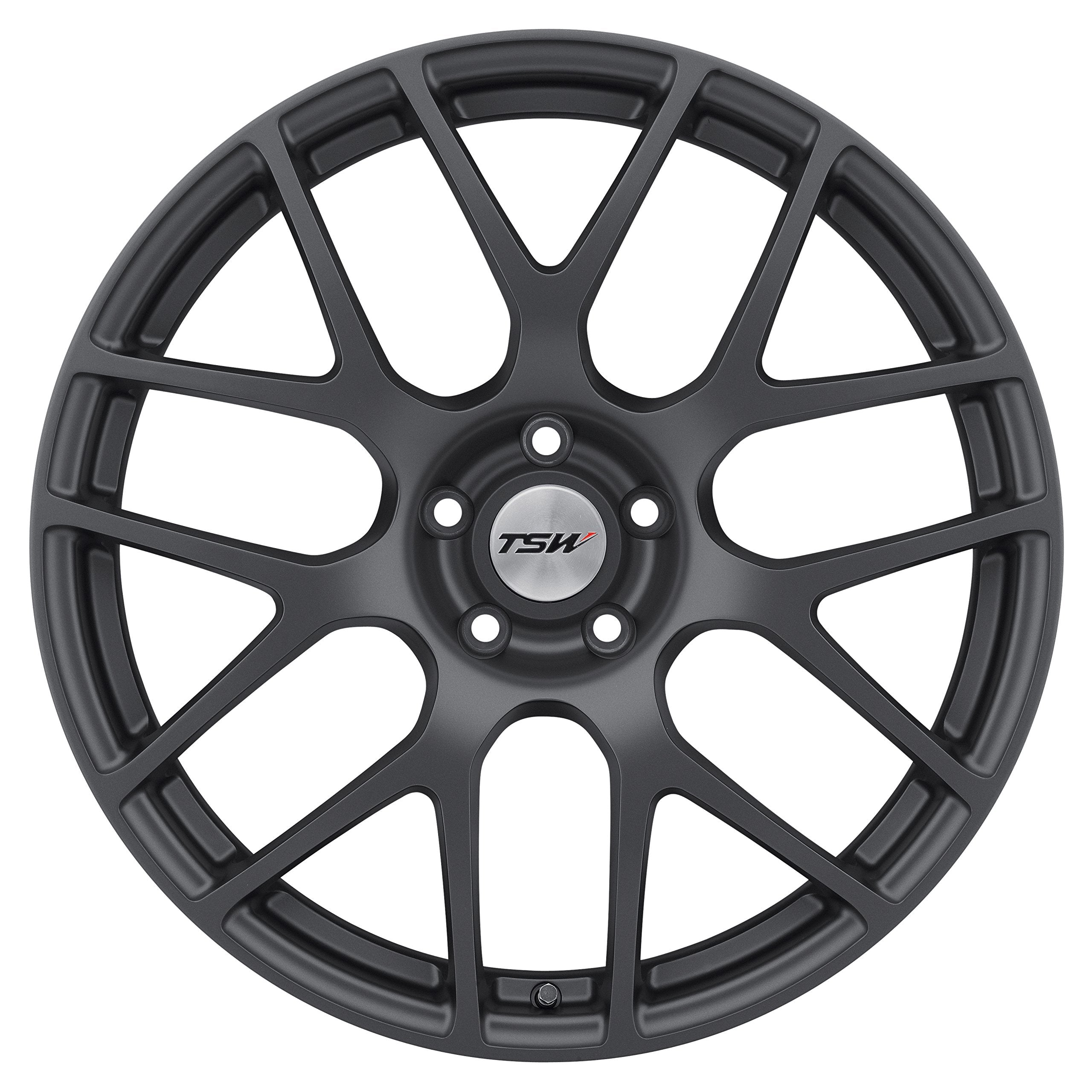 Matte Gunmetal TSW Alloy Wheels Nurburgring Wheel (17x8"/5x100mm)