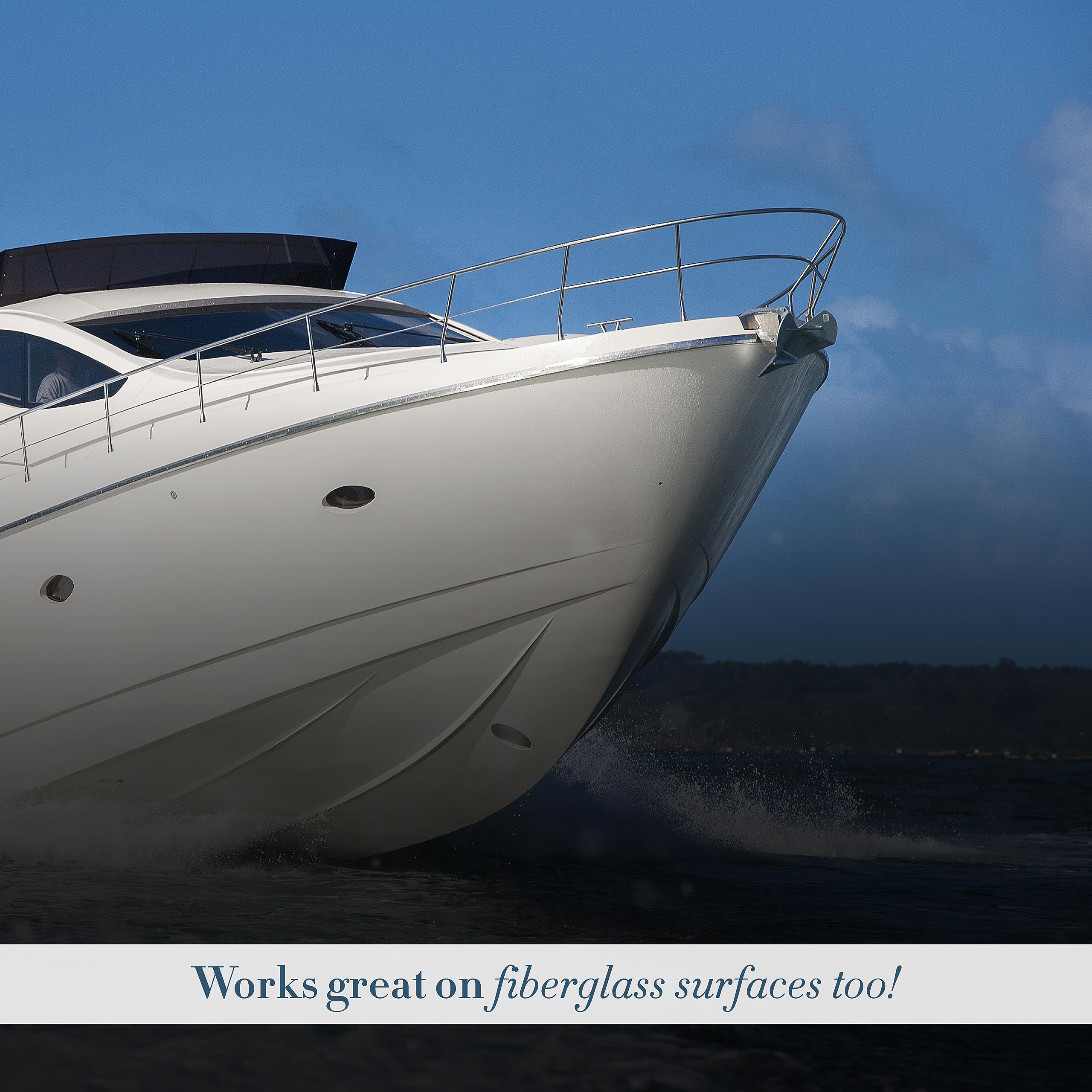 Miracle Coat Sudbury Metal Polish, Boat Cleaner Liquid, Stain Remover for Boats, Essential Boat Accessories, 8 oz.