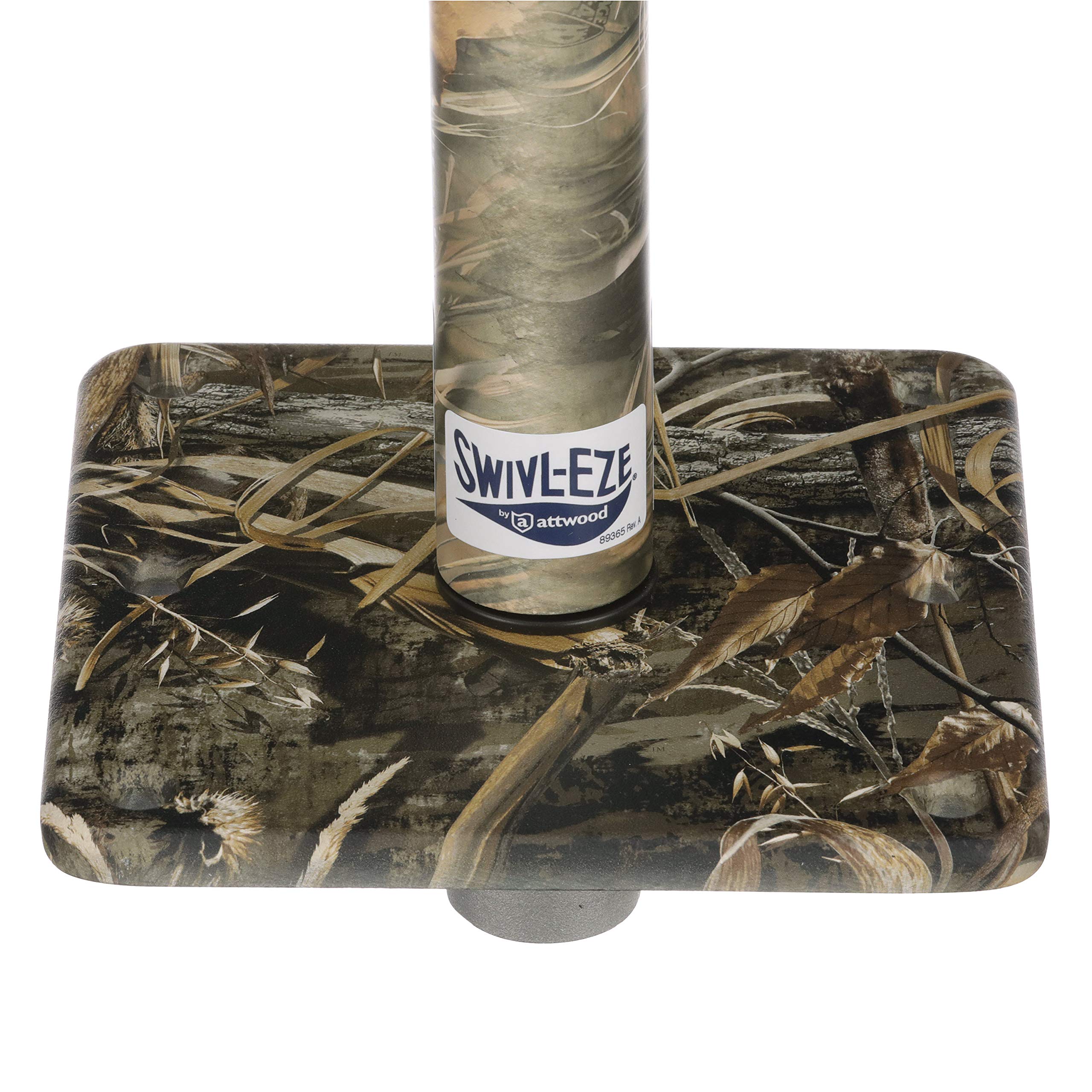 Swivl-Eze Lock’N-Pin ¾-Inch Pedestal Package Attwood, Camouflage Finish, 11 Inches Tall, 7-Inch x 7-Inch Base Plate