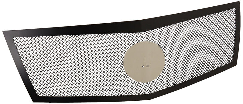 Upper Class T-Rex 51197 Formed Mesh Black Powder Coat Steel Grille with Recessed Logo Area