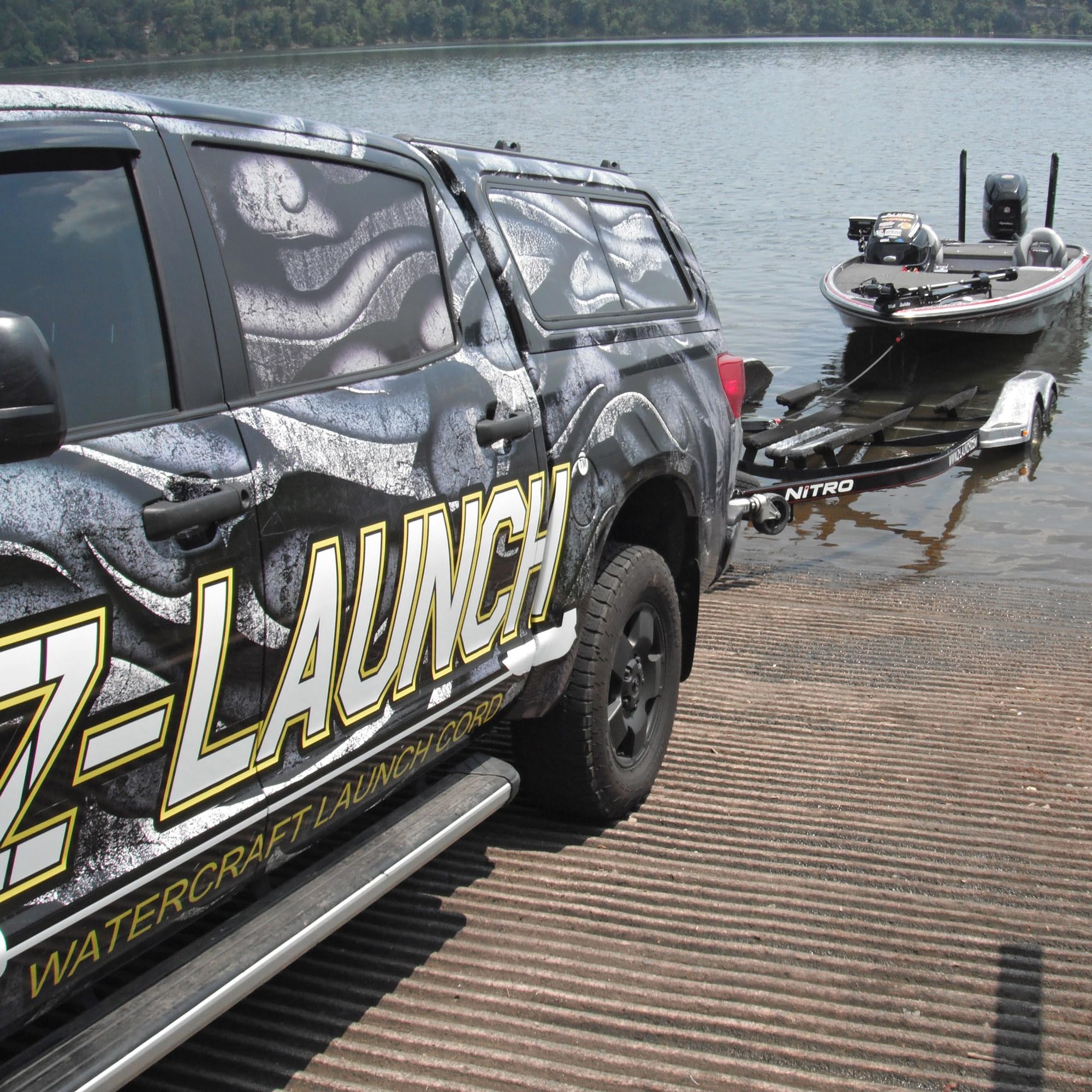 T-H Marine Watercraft Z-Launch Launch Cord - 20 Foot - Easy No-Hassle Launching - Premium Expandable Design for Boats 23' to 35' - Professional Angler Endorsed - Safe & Simple Operation
