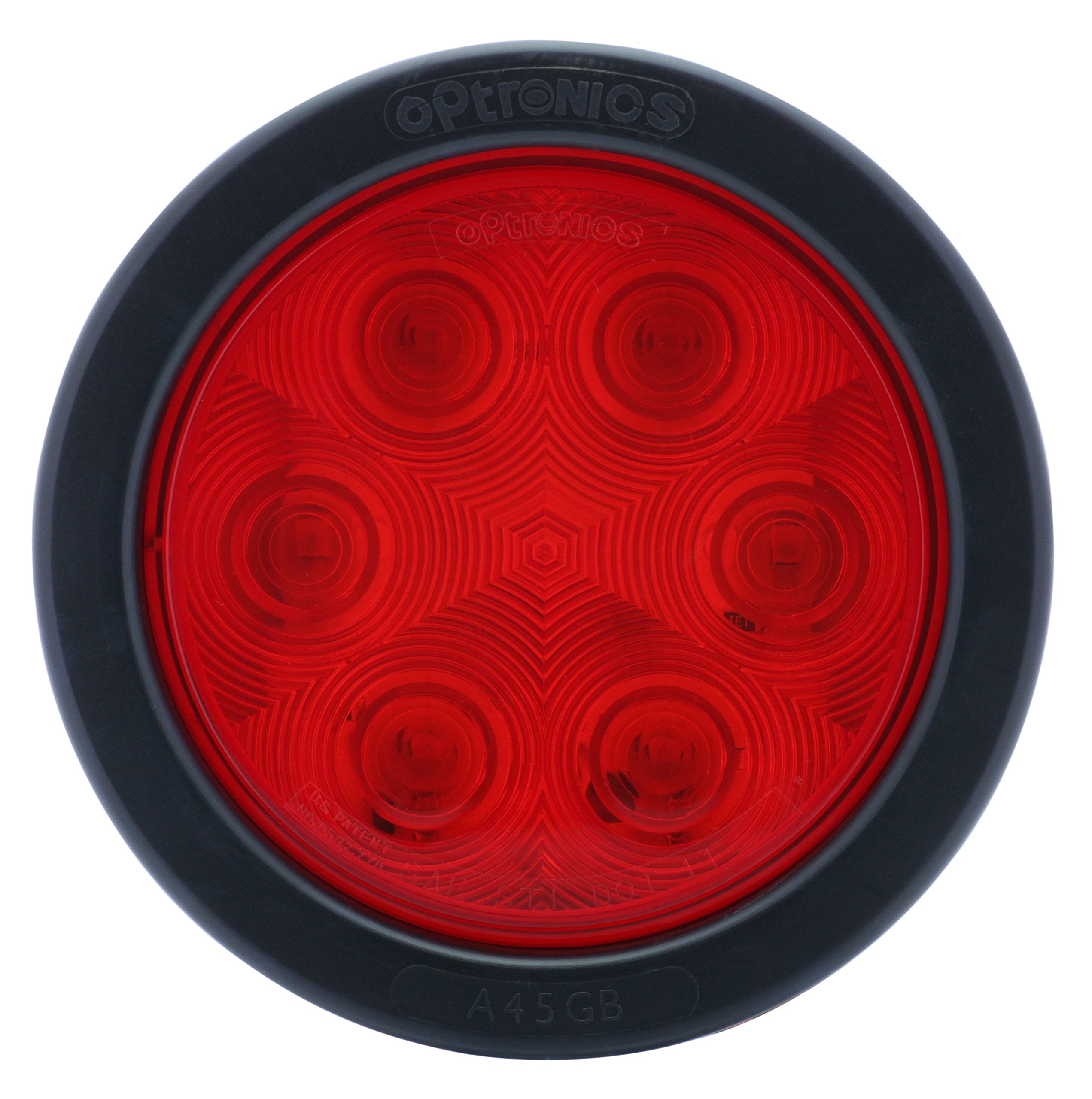 Optronics 4" Round Sealed LED Tail Light Kit, Red STL13RK