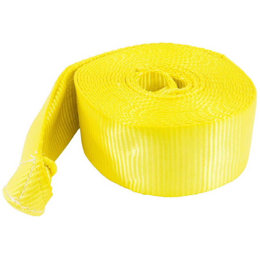 30' x 4" Keeper Vehicle Recovery Strap - 20,000 lbs. Max Vehicle Weight, Yellow