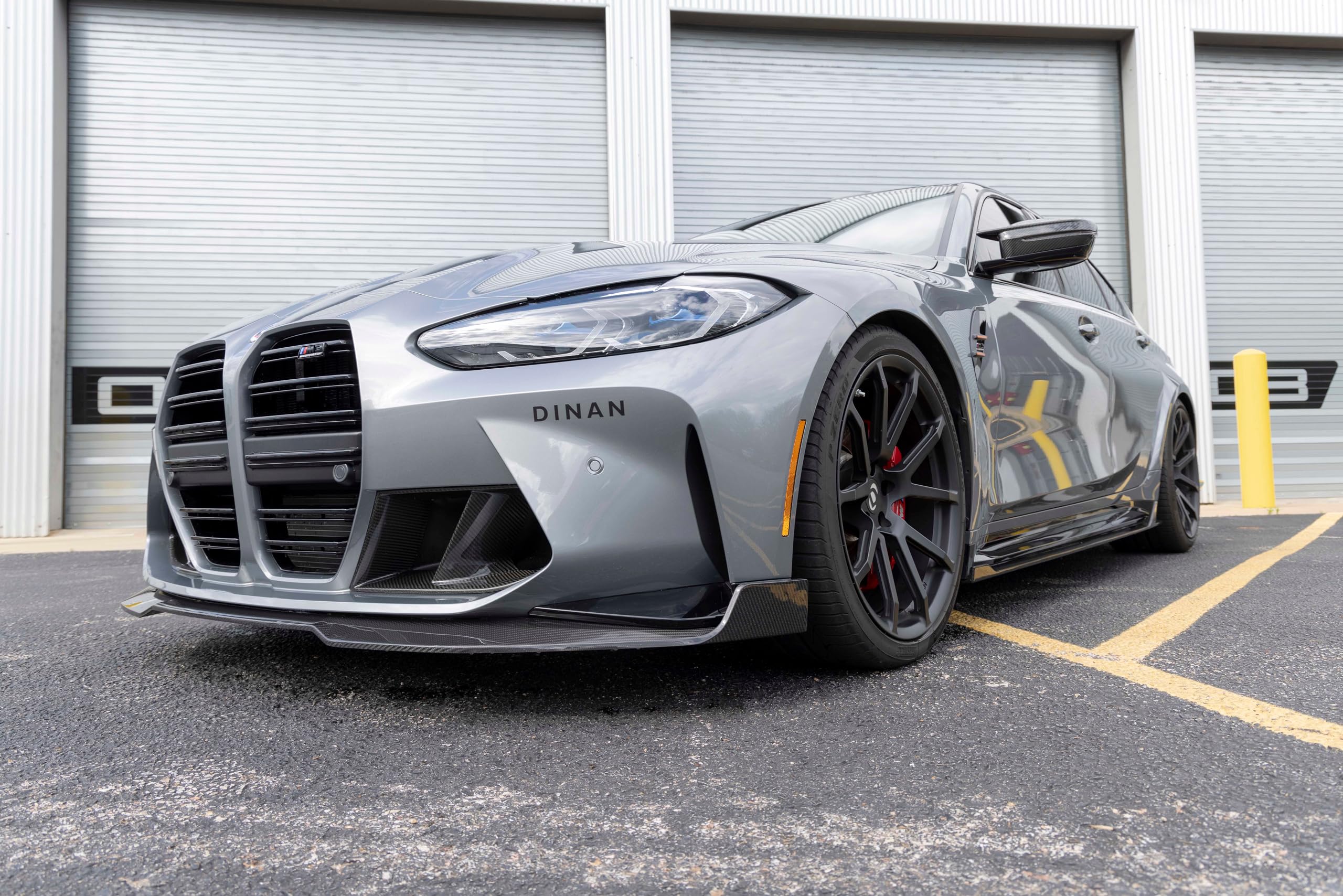 Dinan Performance Front D980-0032 Air Inlets - Gloss Twill Carbon Fiber