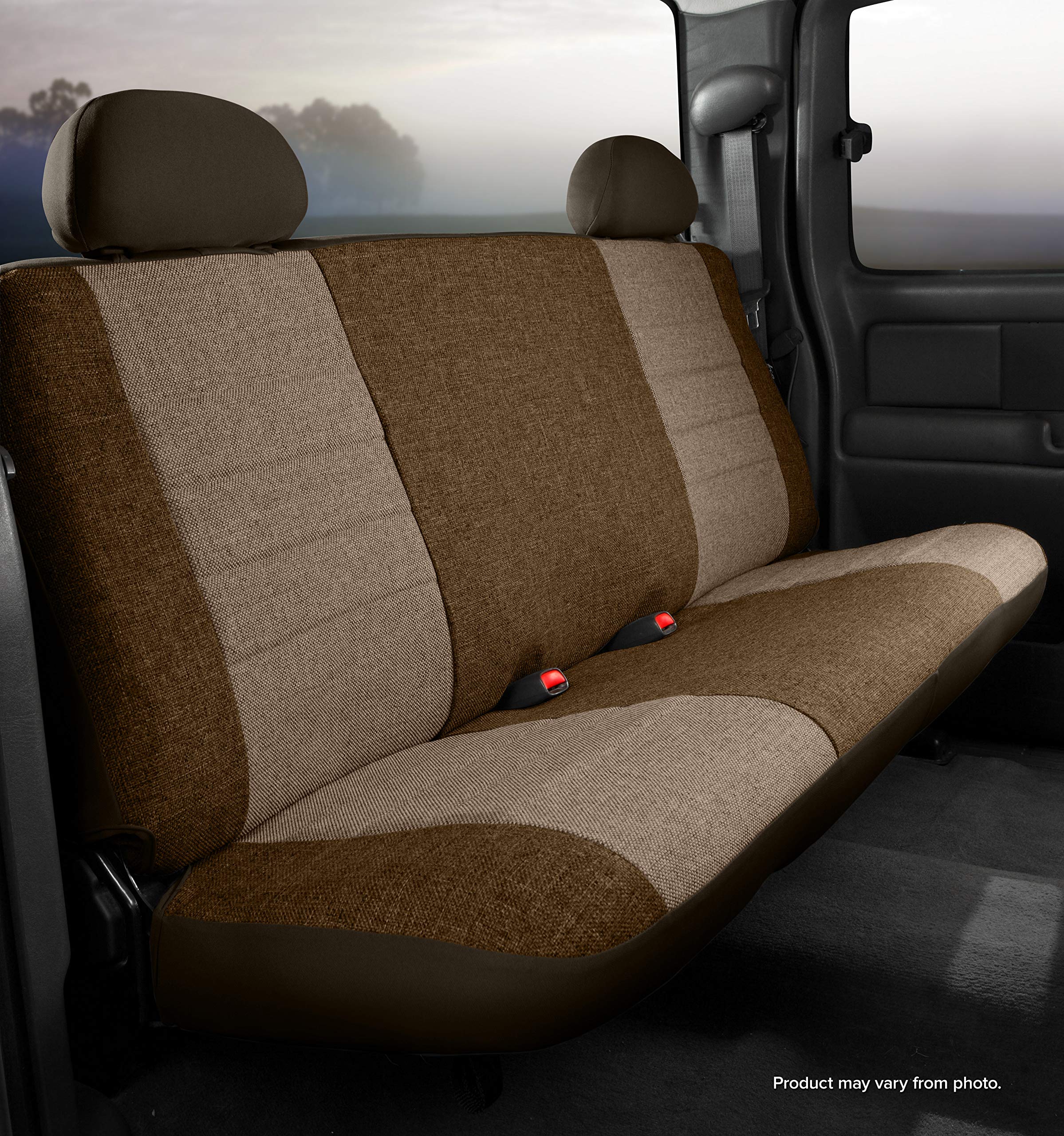Custom Fit Fia OE37-7 TAUPE Front Seat Cover Bench Seat - Tweed, (Taupe)