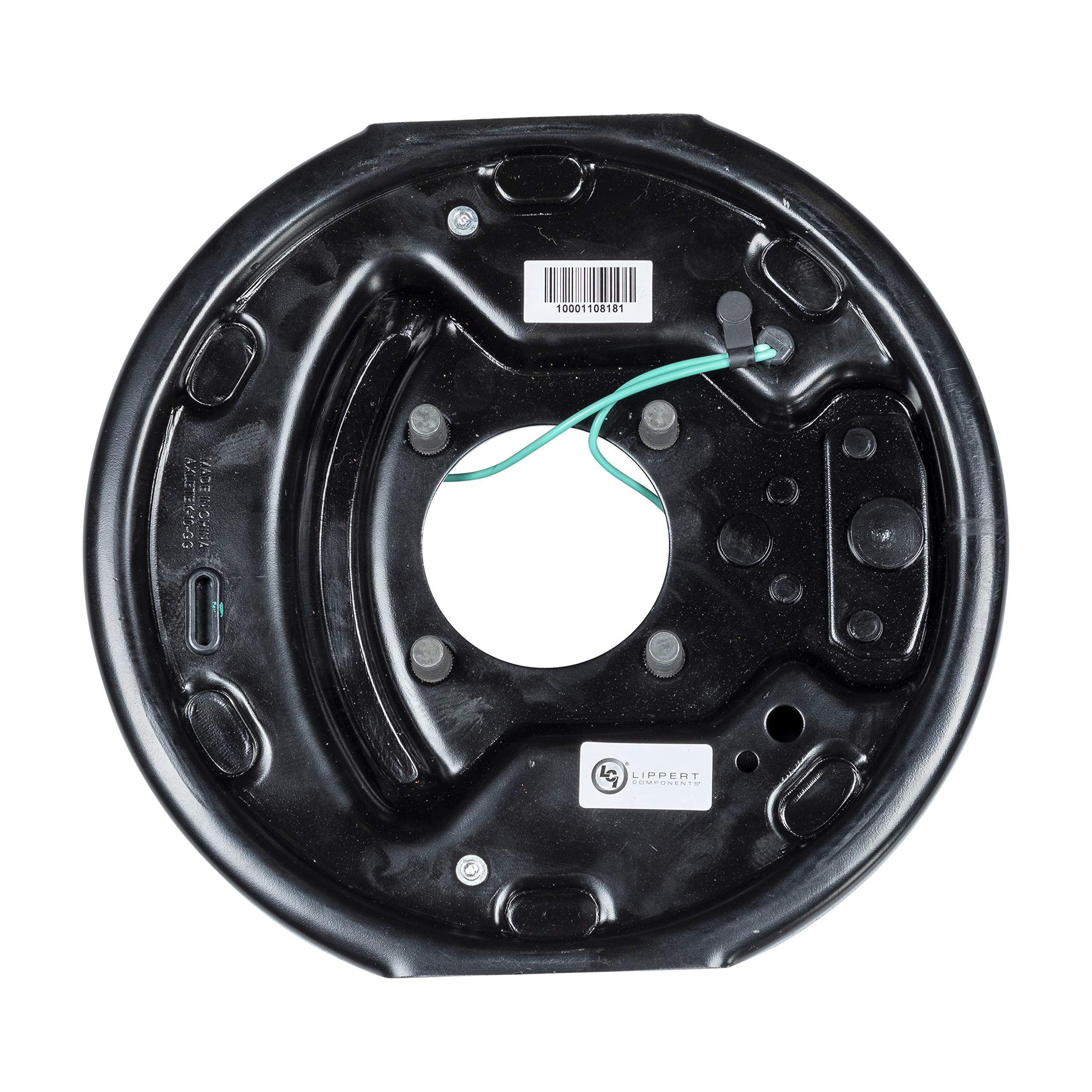 Electric Brake Assembly Replacement for RVs, Left Side, 10" x 2.25"; 3,500 lbs.