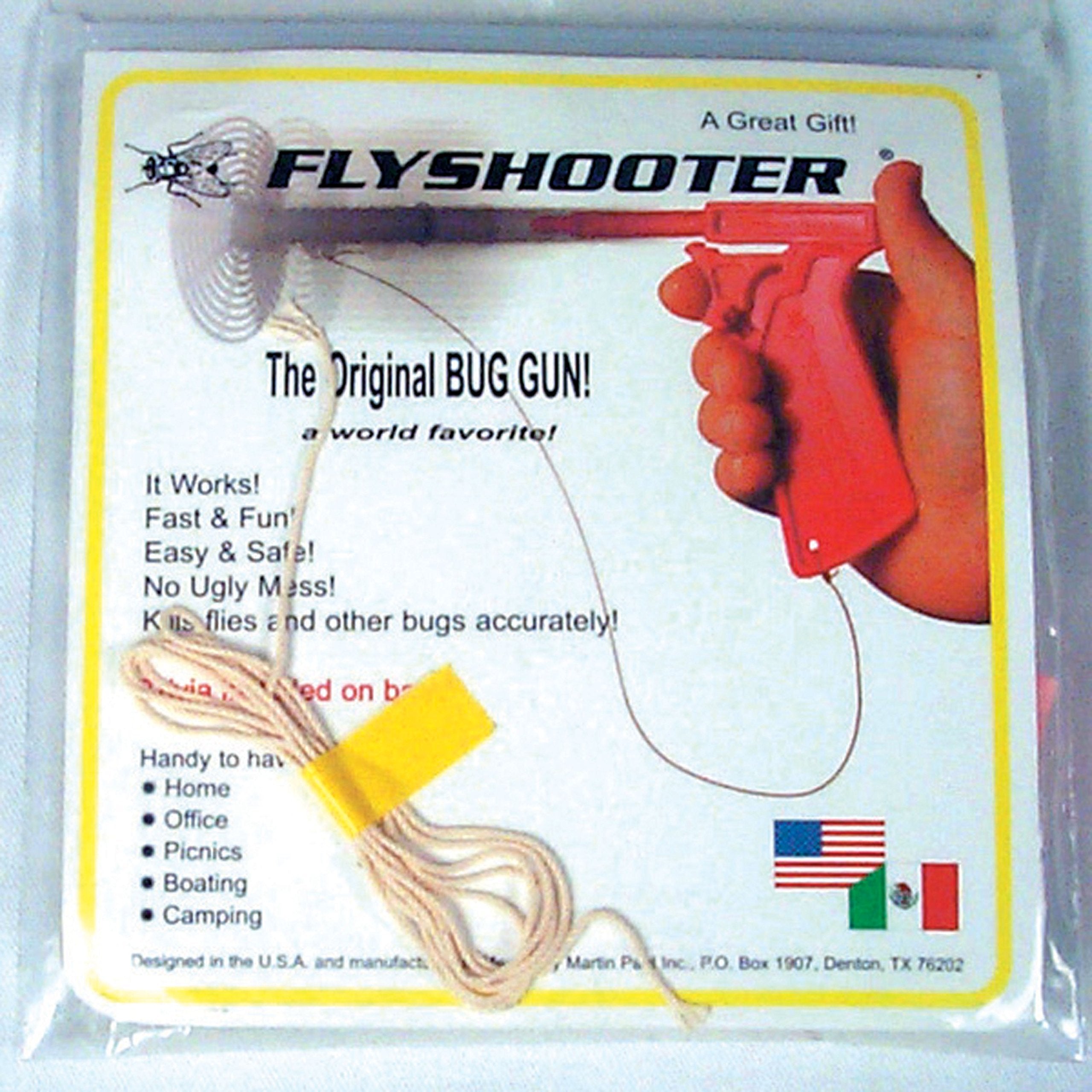 The Original Martin Paul 100-75 Flyshooter Bug Gun, Colors May Vary