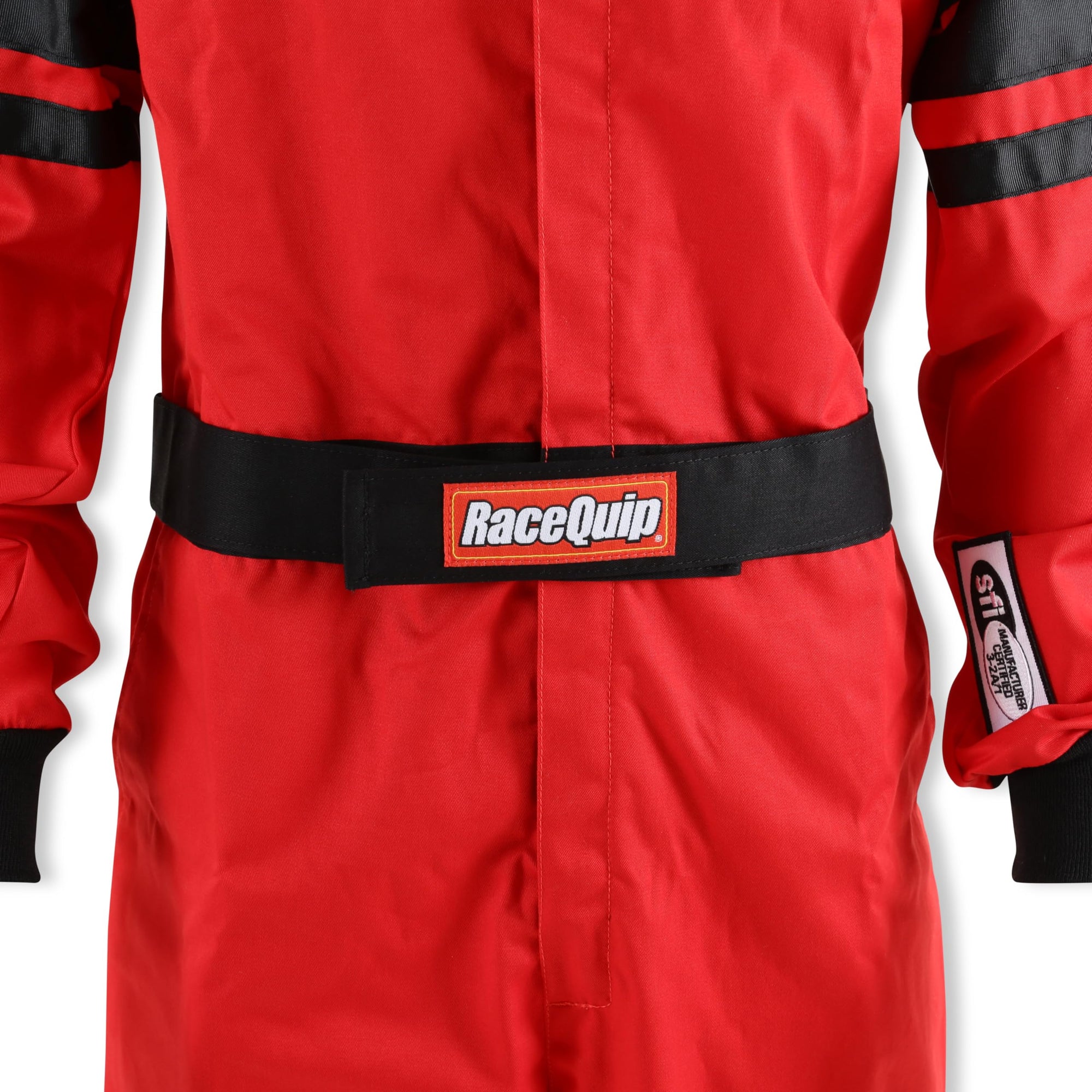 RaceQuip One Piece Racing Driver Fire Suit Multi Layer SFI 3.2A/ 5 Red Medium 120013