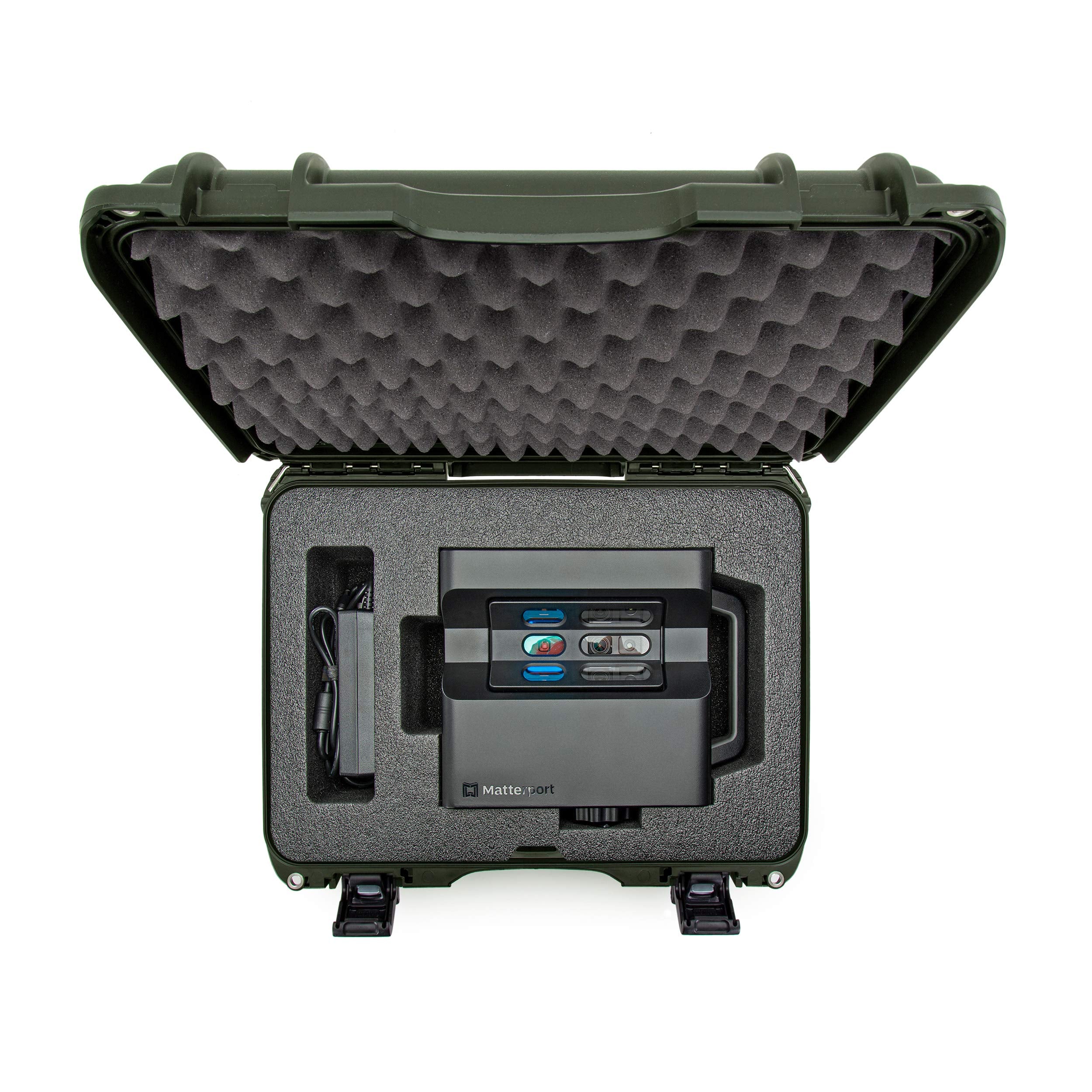Waterproof Nanuk 925 Hard Case with Custom Foam, Olive (925-EMATT6)