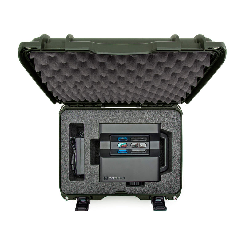 Waterproof Nanuk 925 Hard Case with Custom Foam, Olive (925-EMATT6)