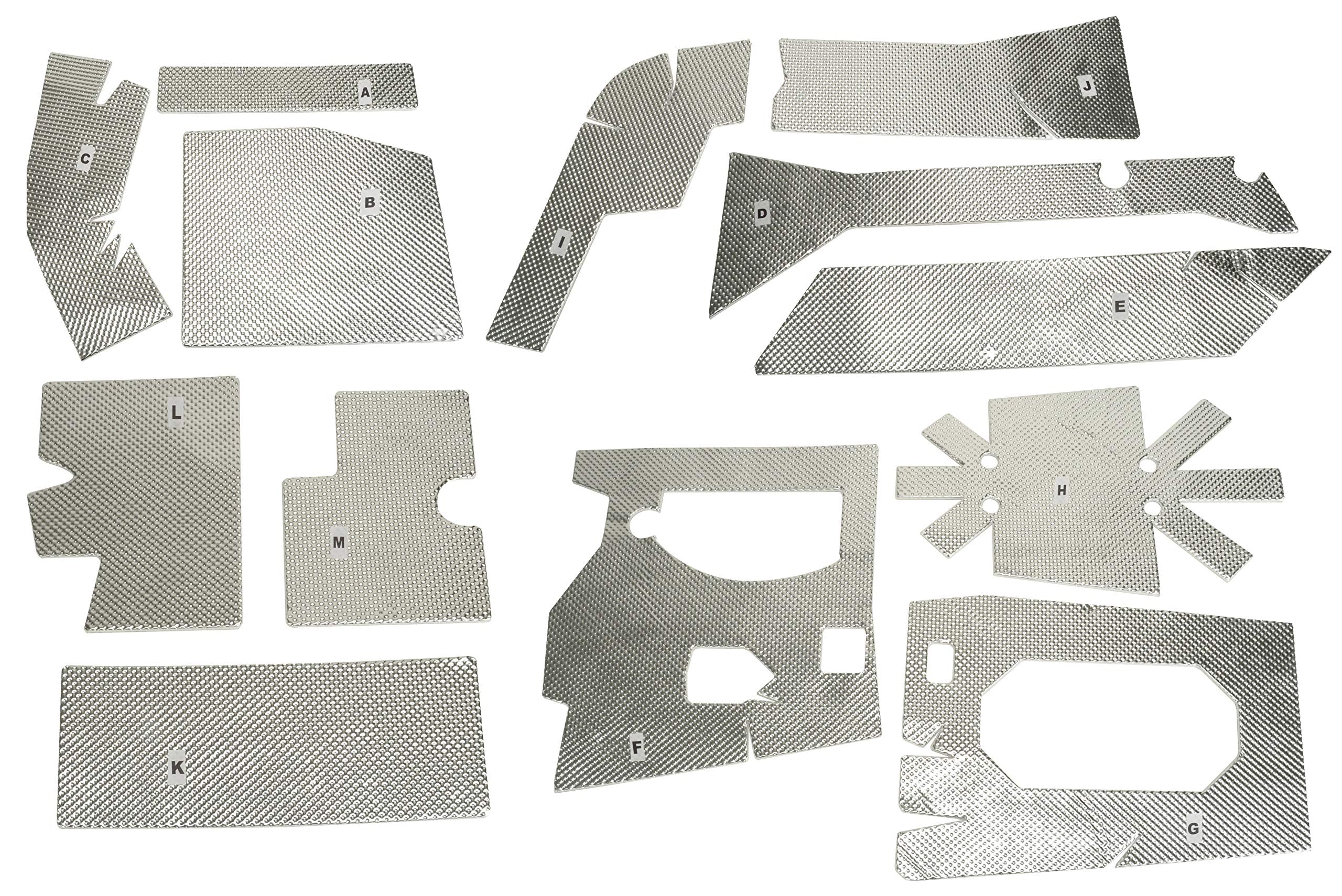 Heat Shield Kit Design Engineering 10878 Compatible with Can-Am Commander 2-Seater (2011-2018)