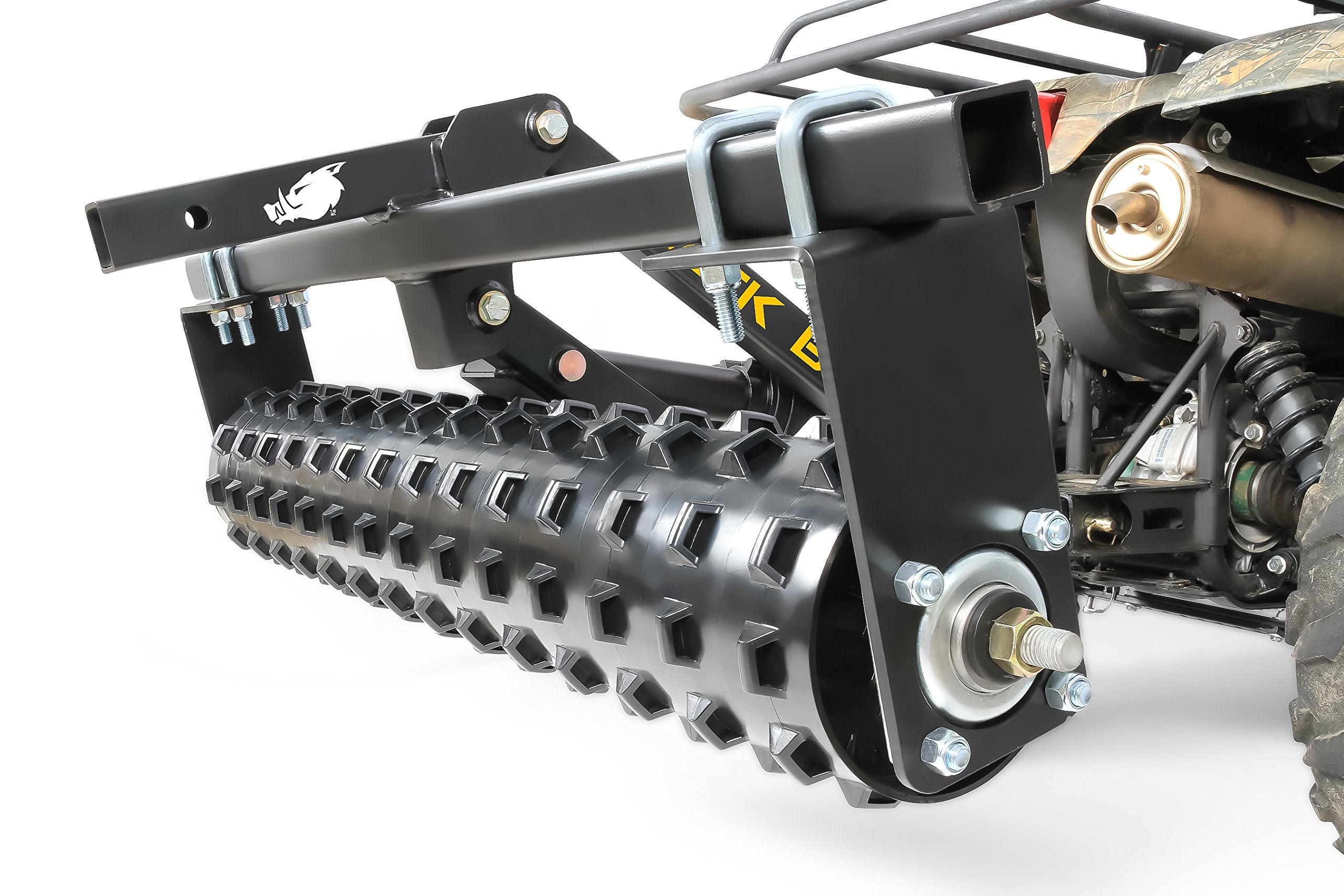 ATV/UTV Black Boar Cultipacker Implement, Breaks Up Clods, Packs Down Loose Soil and Forces Seed Bed (66009)