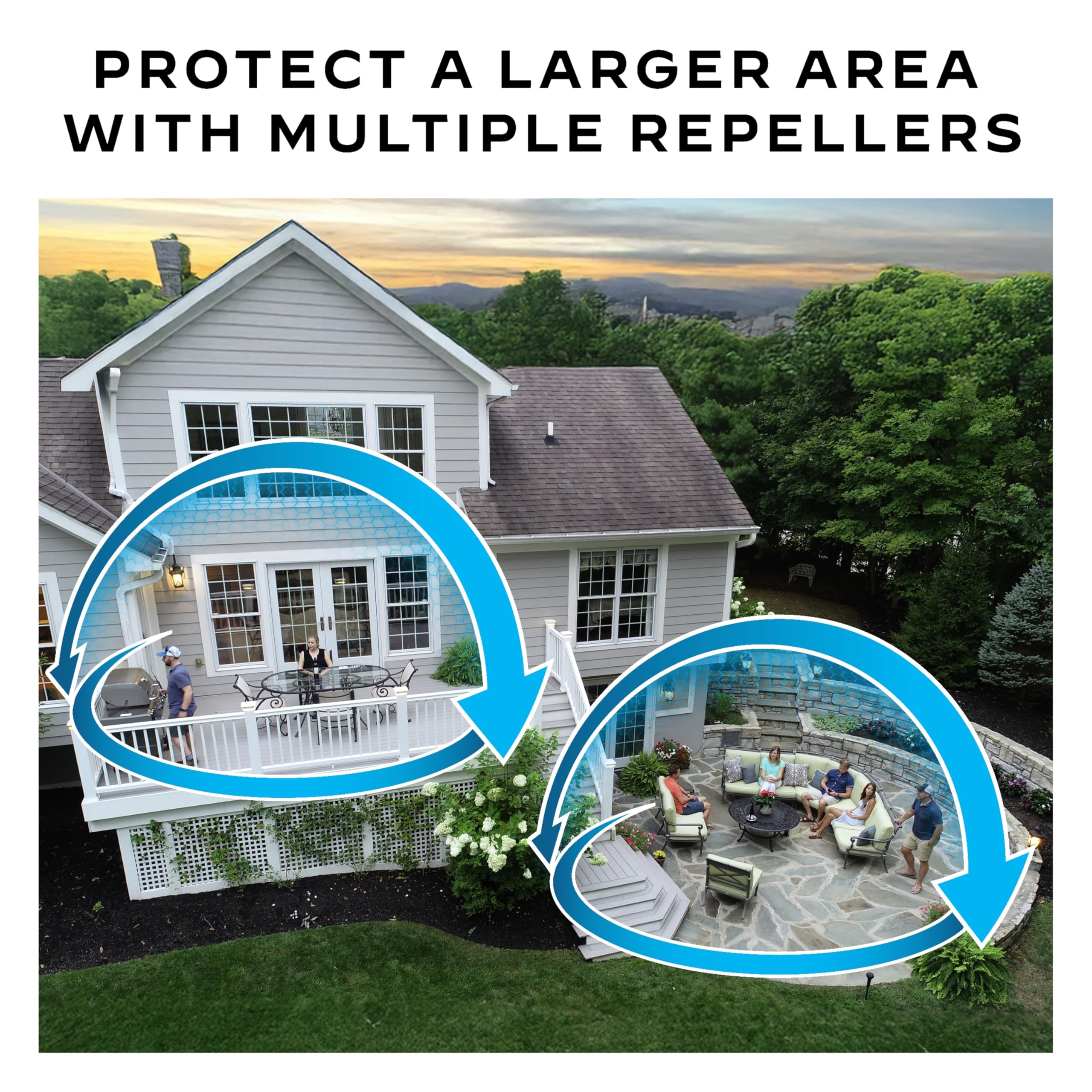 Mosquito Thermacell Portable Repeller; Includes 12-Hour Refill; 15 Foot Zone of Protection; Highly Effective Mosquito Repellent; Bug Spray Alternative; Scent Free