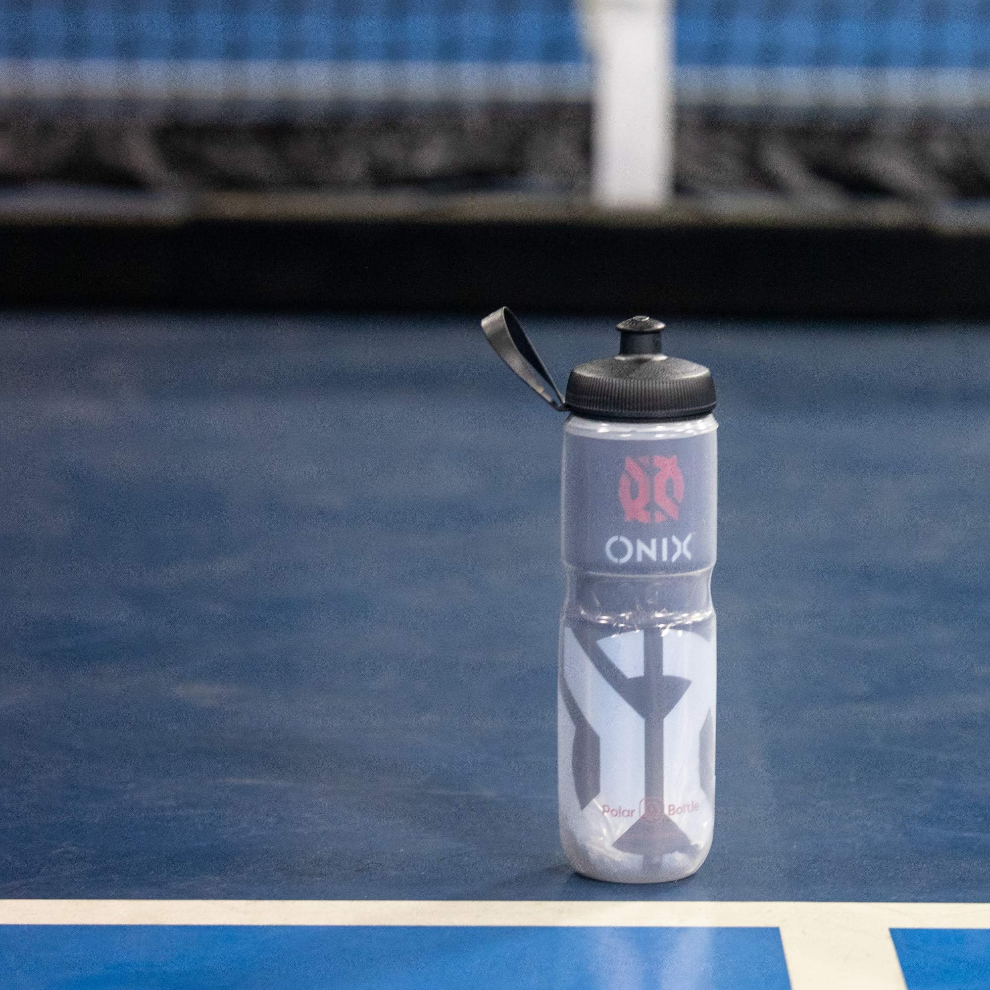 Polar Onix Pickleball 24 Oz Water Bottle with Dash Handle and Tri-Layer™ Insulation