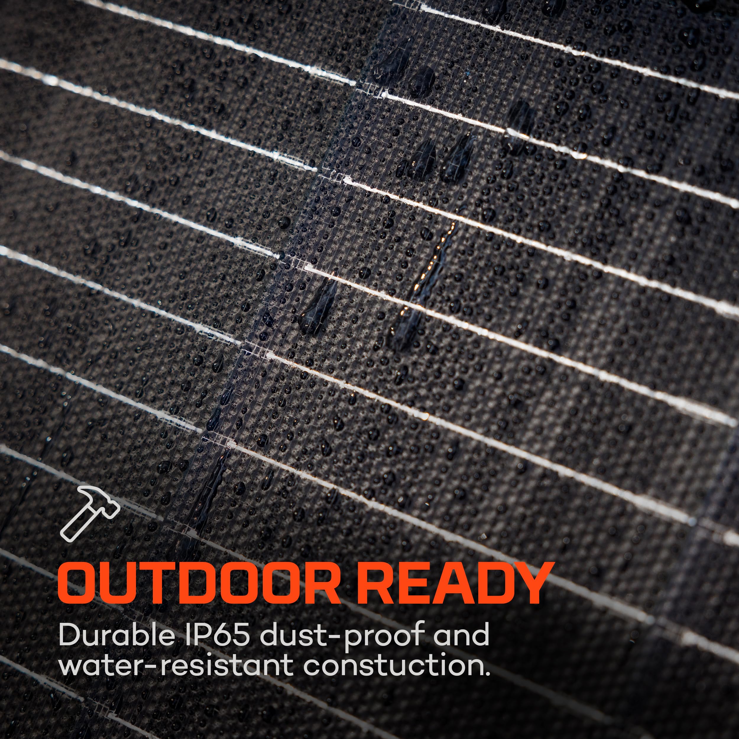100 Watt NEBO RELIANCE Solar Panel | Foldable, 22% Sunlight to Solar Energy Conversion Rate, Compatible with All Rambler, Pinnacle & Intrepid Portable Power Stations to Keep Multiple Devices Charged