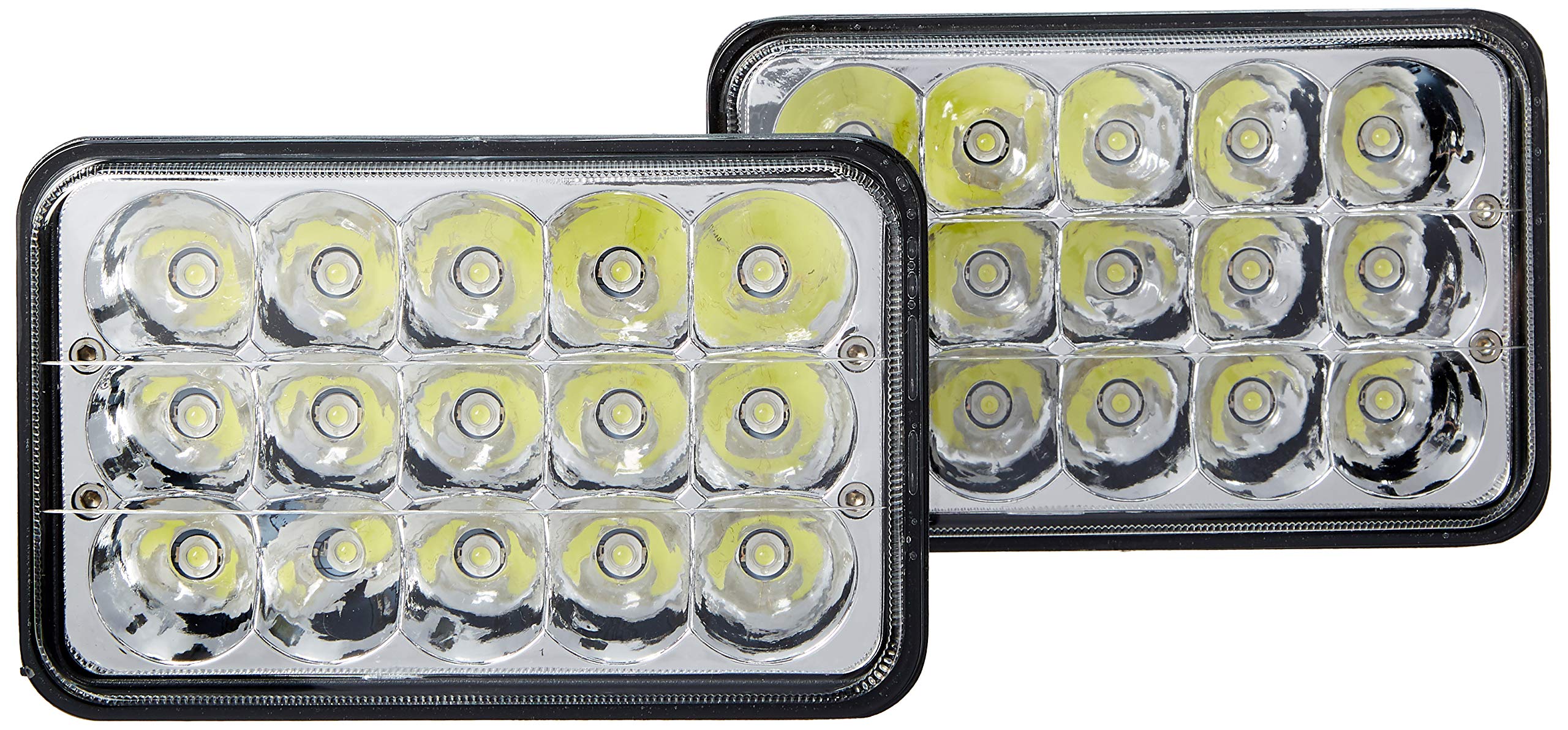 Headlight Conversion Lens, Race Sport (RS-4X6-LEDC-PR) Pair