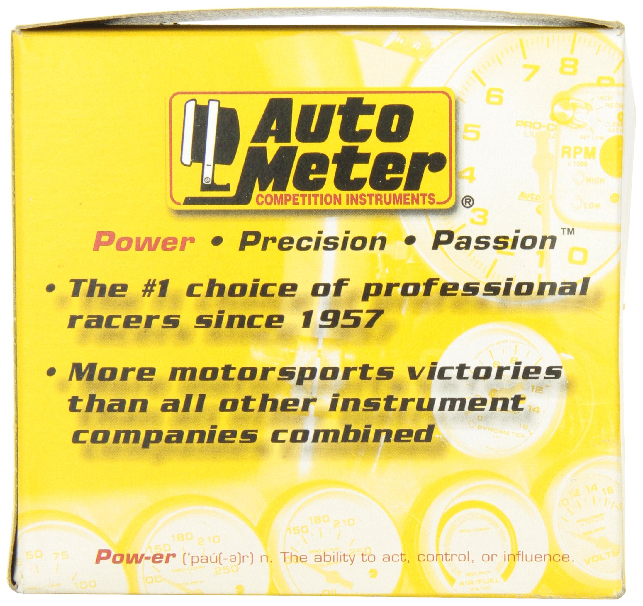 Electric Auto Meter Transmission Temperature Gauge 5757