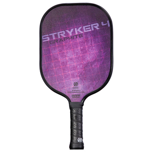 Onix Stryker Graphite Pickleball Paddle Features Oversized, Nomex, Paper Honeycomb Core, and Graphite Face
