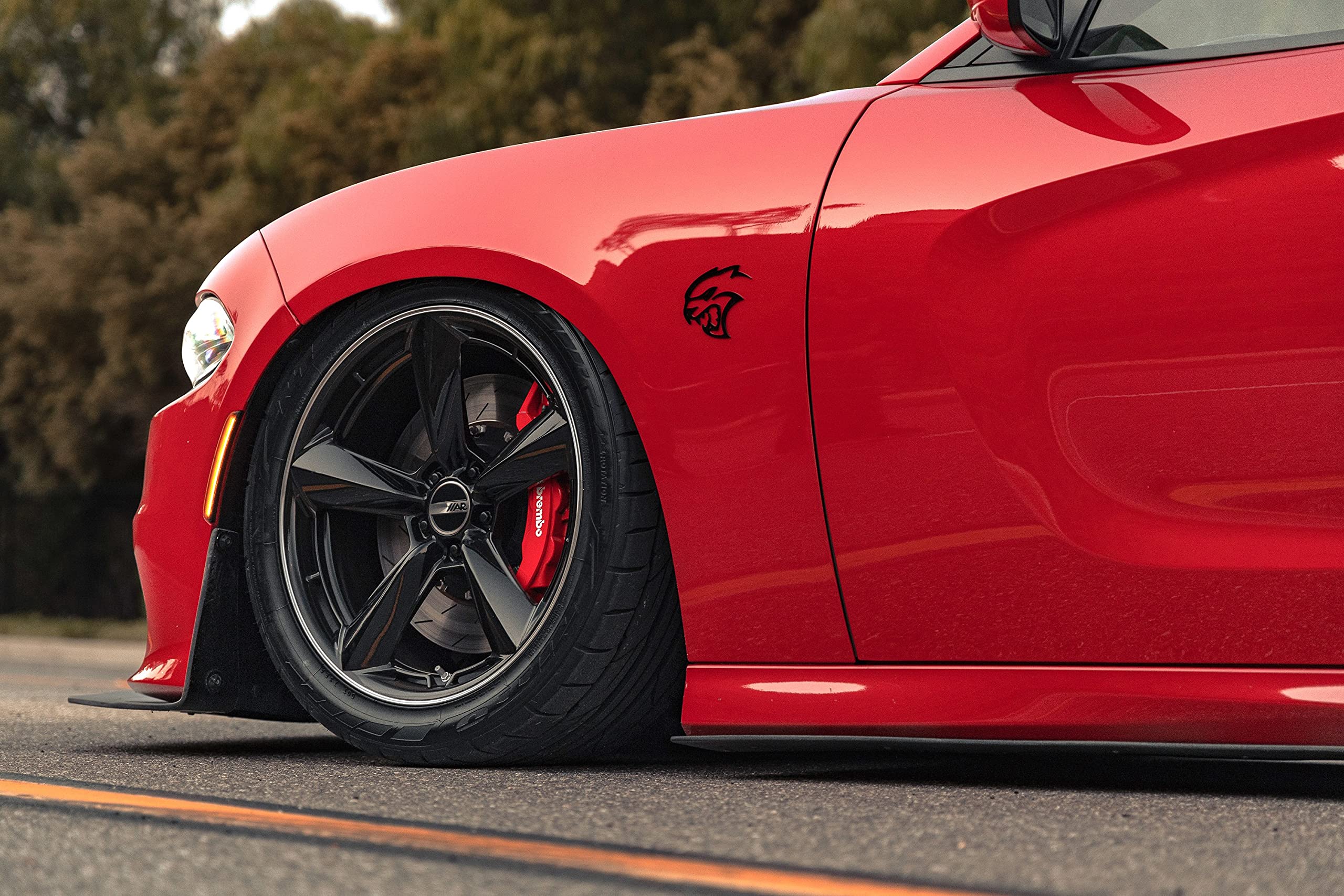 TTF American Racing 20X11 5X4.5 7.97 50mm GLOSS BLACK WITH DOUBLE DARK TINT LIP - AR946BT20111250