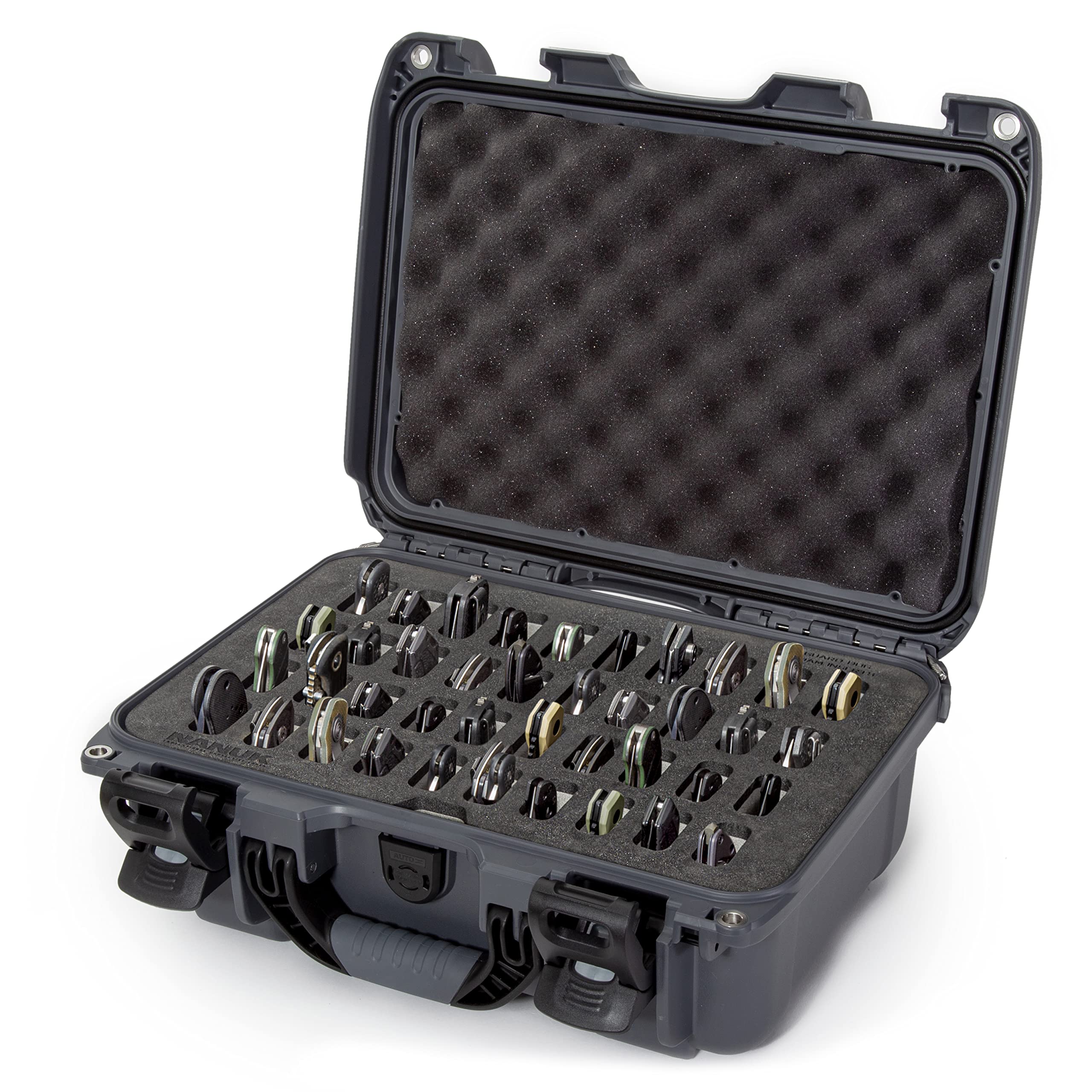 Case Nanuk w/Foam Insert for 40 Knives - Graphite 915-40KNI7