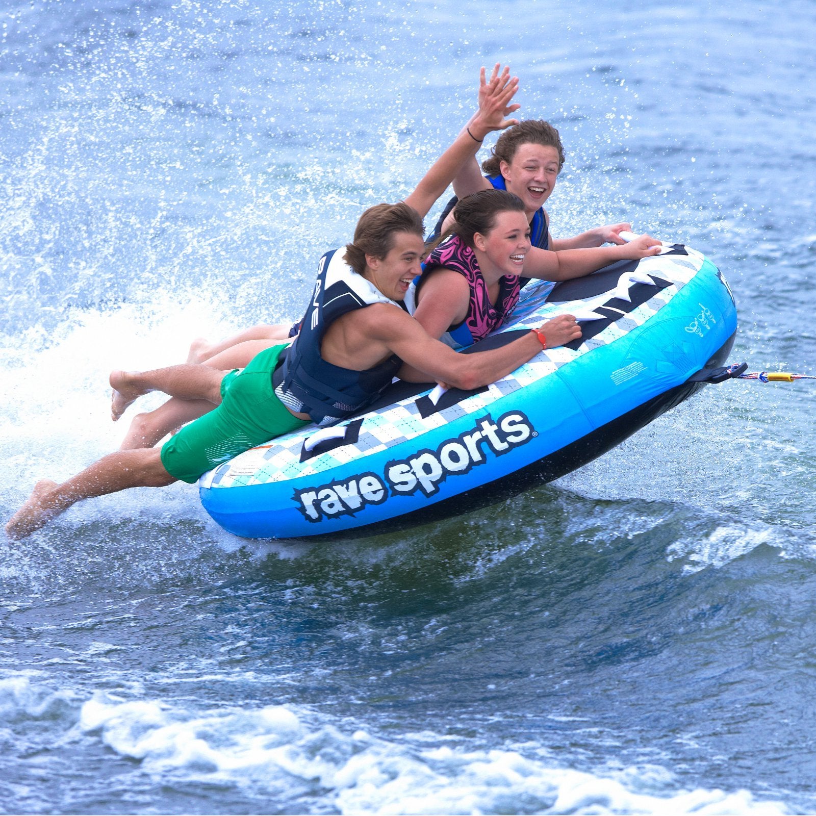 X-Frantic RAVE Sports 3 Rider Towable