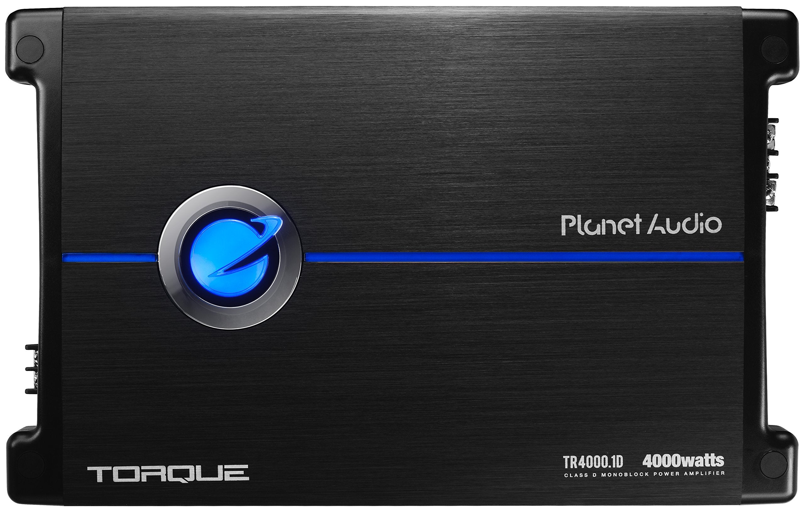 Class D Planet Audio TR4000.1D Monoblock Car Amplifier - 4000 High Output, 1 Ohm, Low Level Inputs, Low Pass Crossover, Hook Up to Subwoofer for Bass