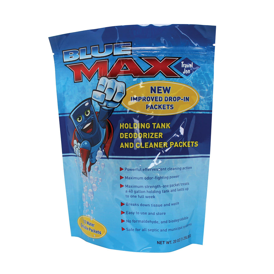 20063-CS Century Chemical Corporation Travel Jon Blue Max - 10 Packets