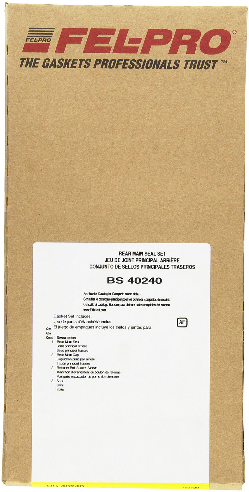 Rear Main Seal Set FEL-PRO BS 40240