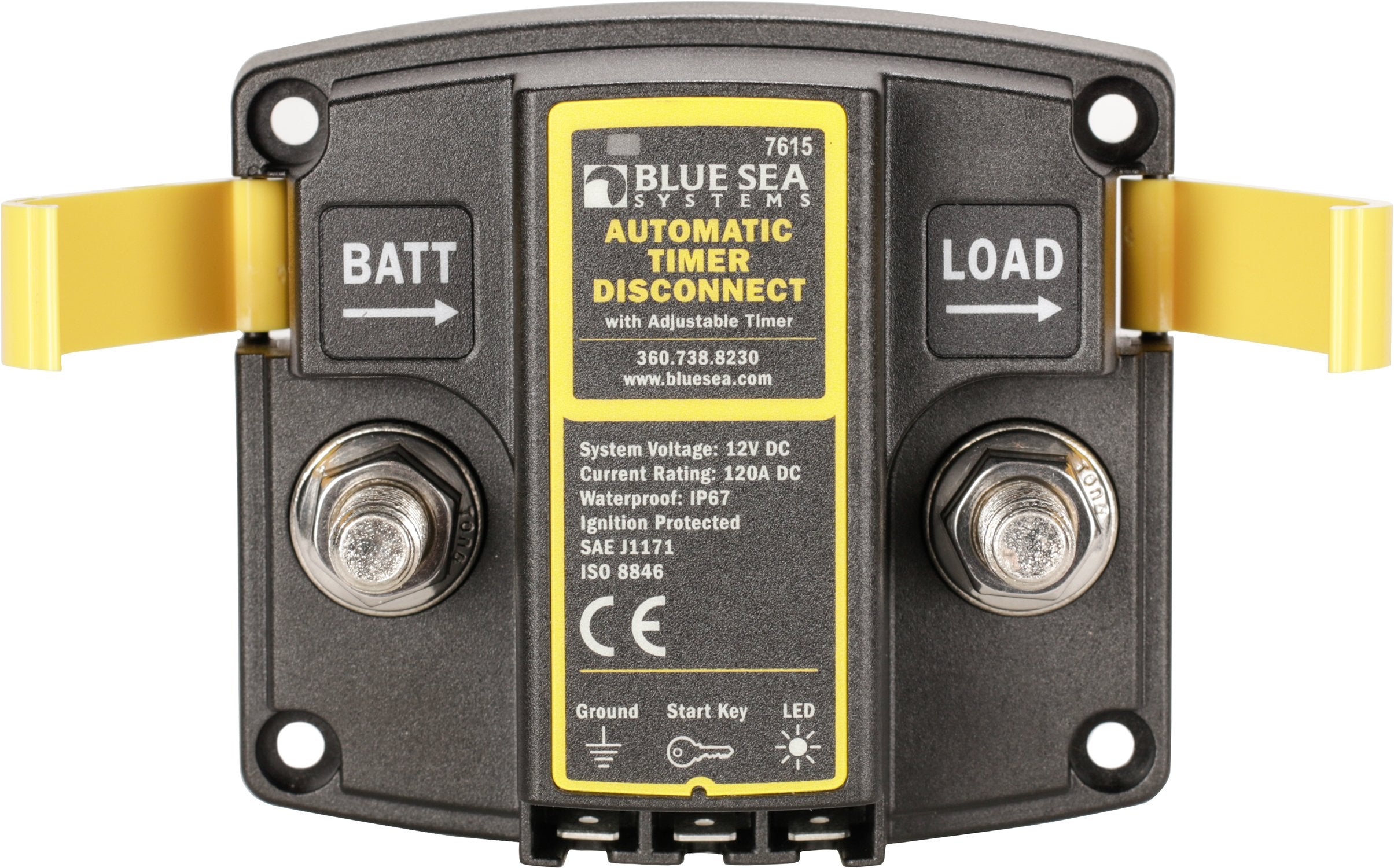 SOLENOID TIMER Blue Sea Systems 7615 120A 12VDC ATD